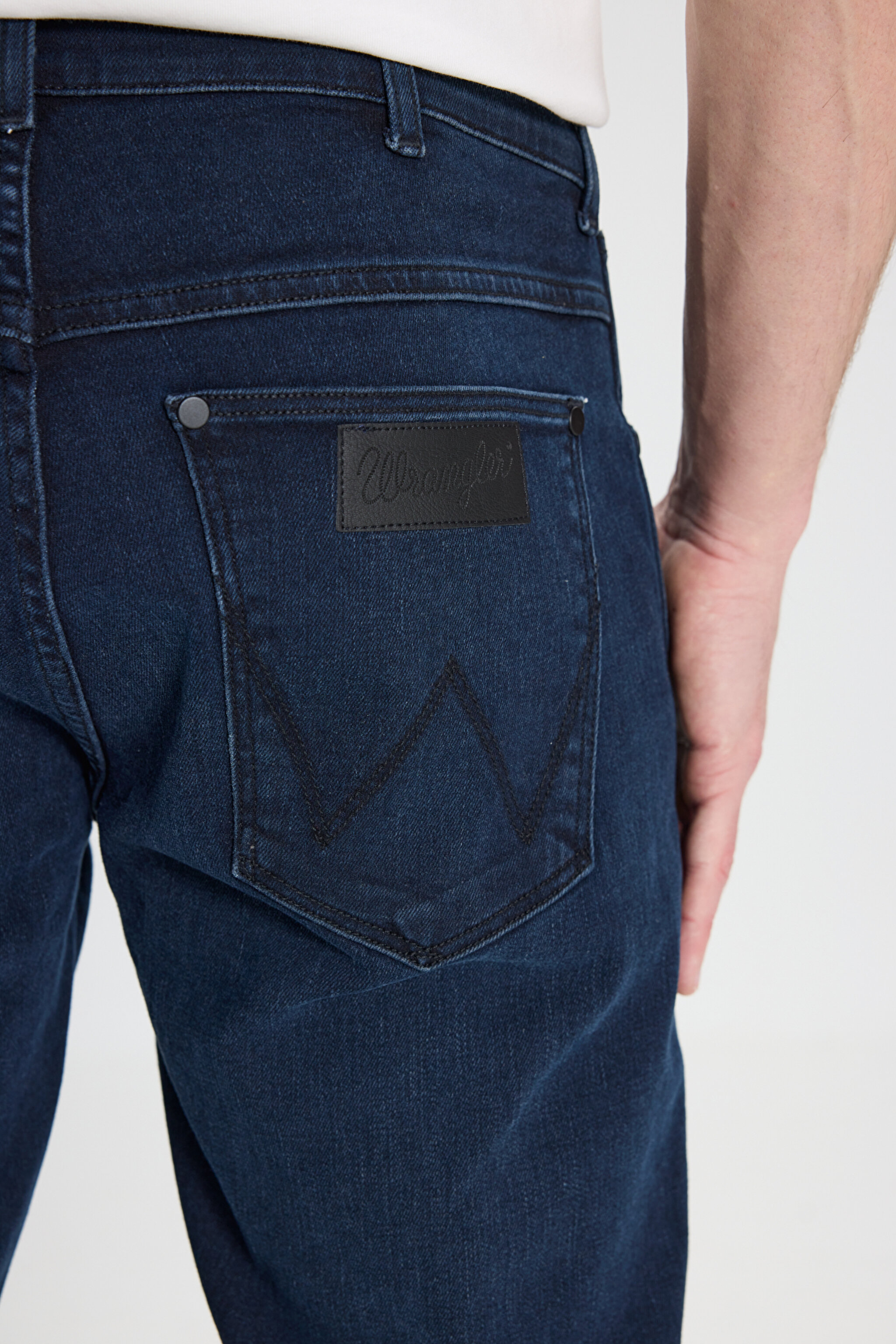 Slim Fit Dar Kesim Düşük Bel Normal Paça Larston Lacivert Esnek Jean Denim Pantolon - Midnight Rodeo-W18S4014805 (görsel 6)
