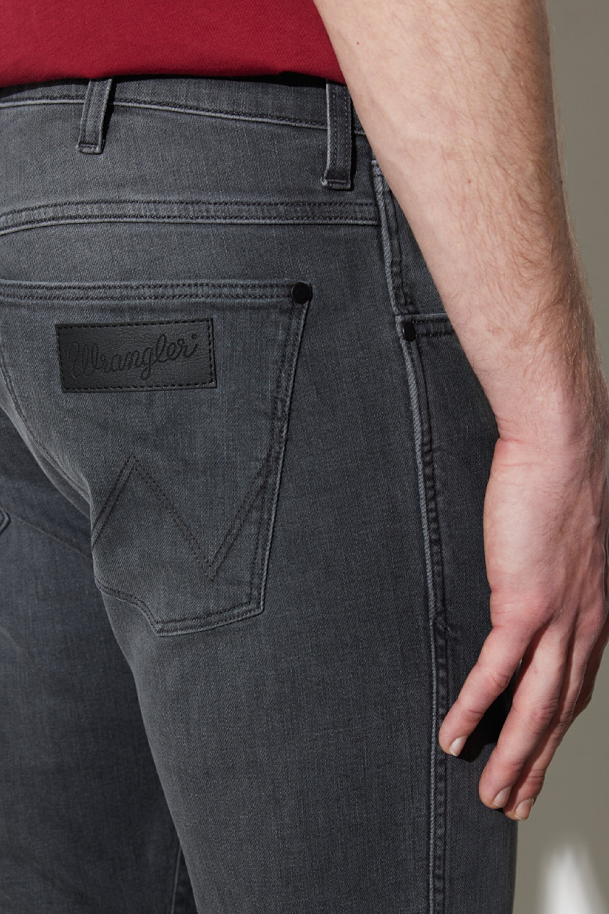 Larston Slim Fit Dar Kesim Düşük Bel Esnek Jean Kot Pantolon - Ashes-W18SBY43A (görsel 6)