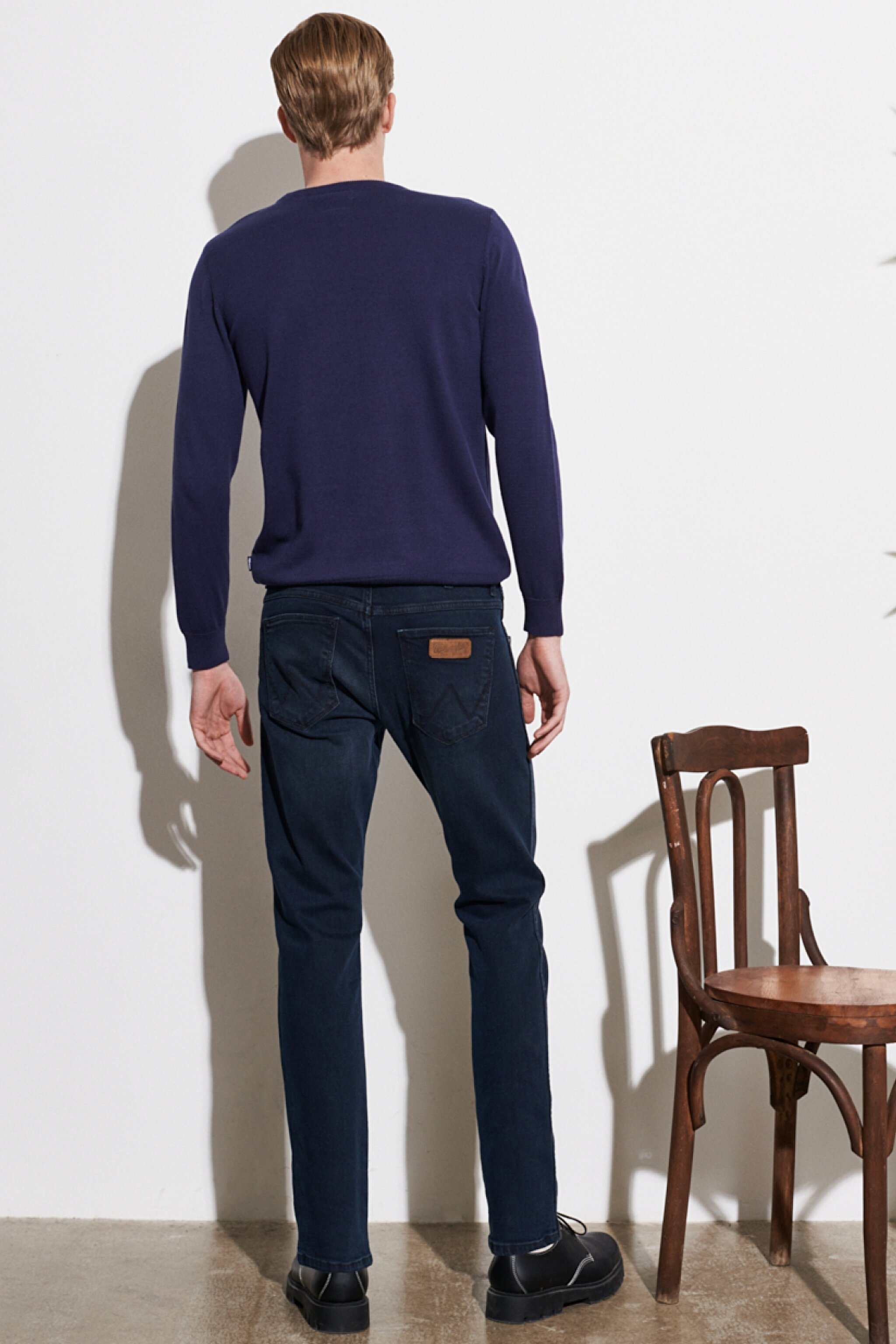 Larston Slim Fit Düşük Bel Denim Esnek Jean Kot Pantolon - Black-W18SLR41J (görsel 7)