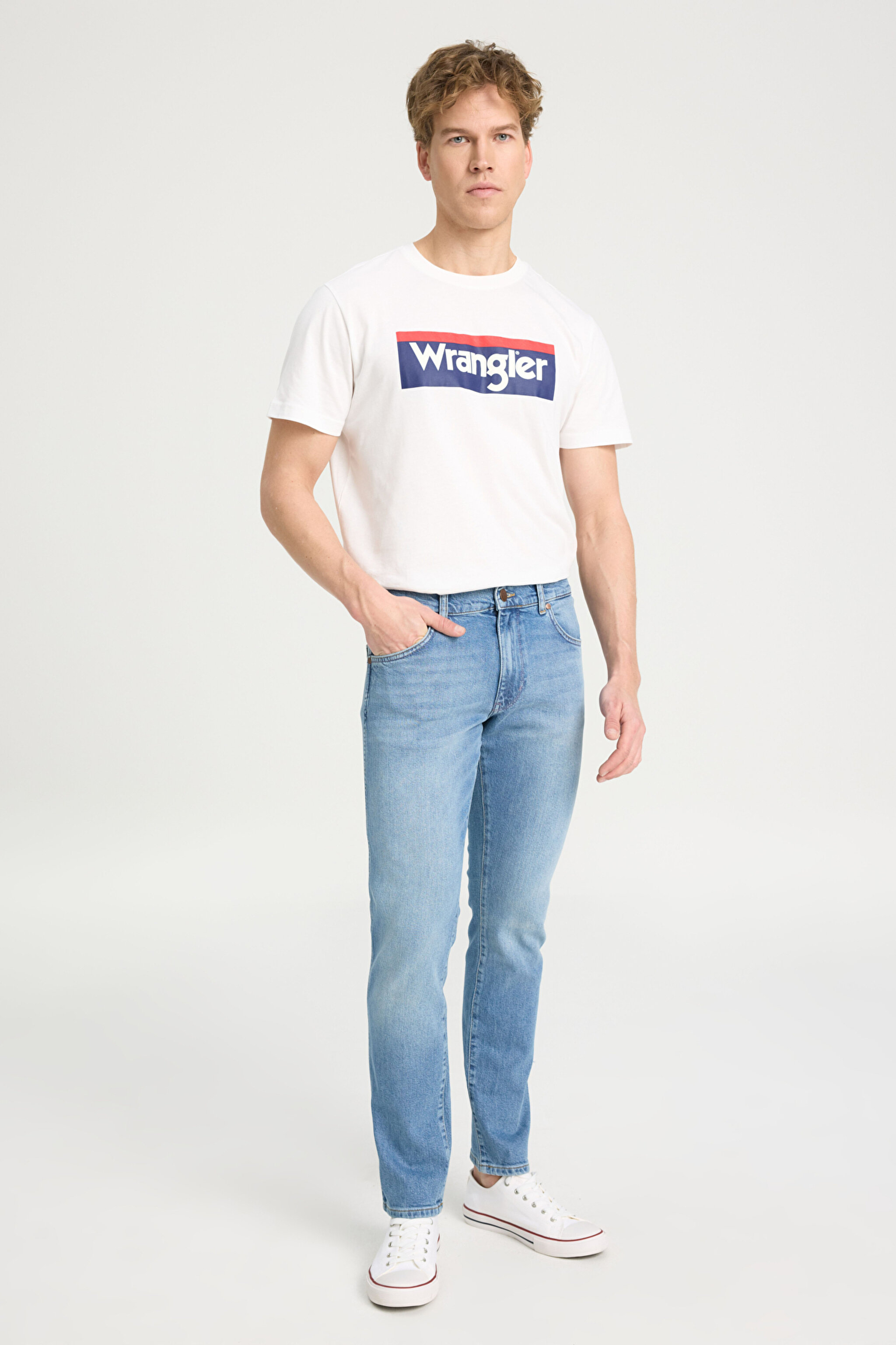 Larston Slim Tapered Normal Bel Esnek Jean Pantolon - Blue Boss-W18SYL29R (görsel 2)