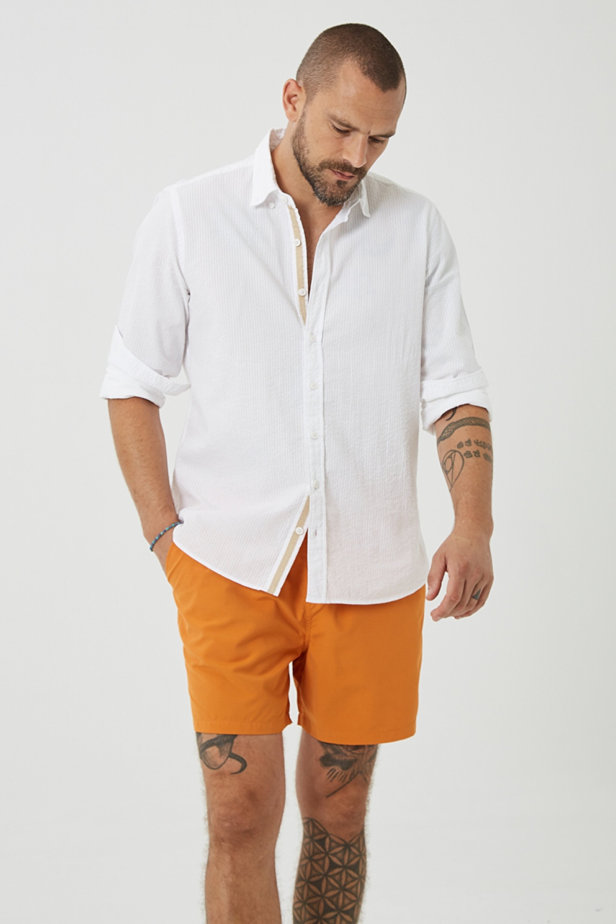 Deniz Şortu - Orange-W211038700 (görsel 3)