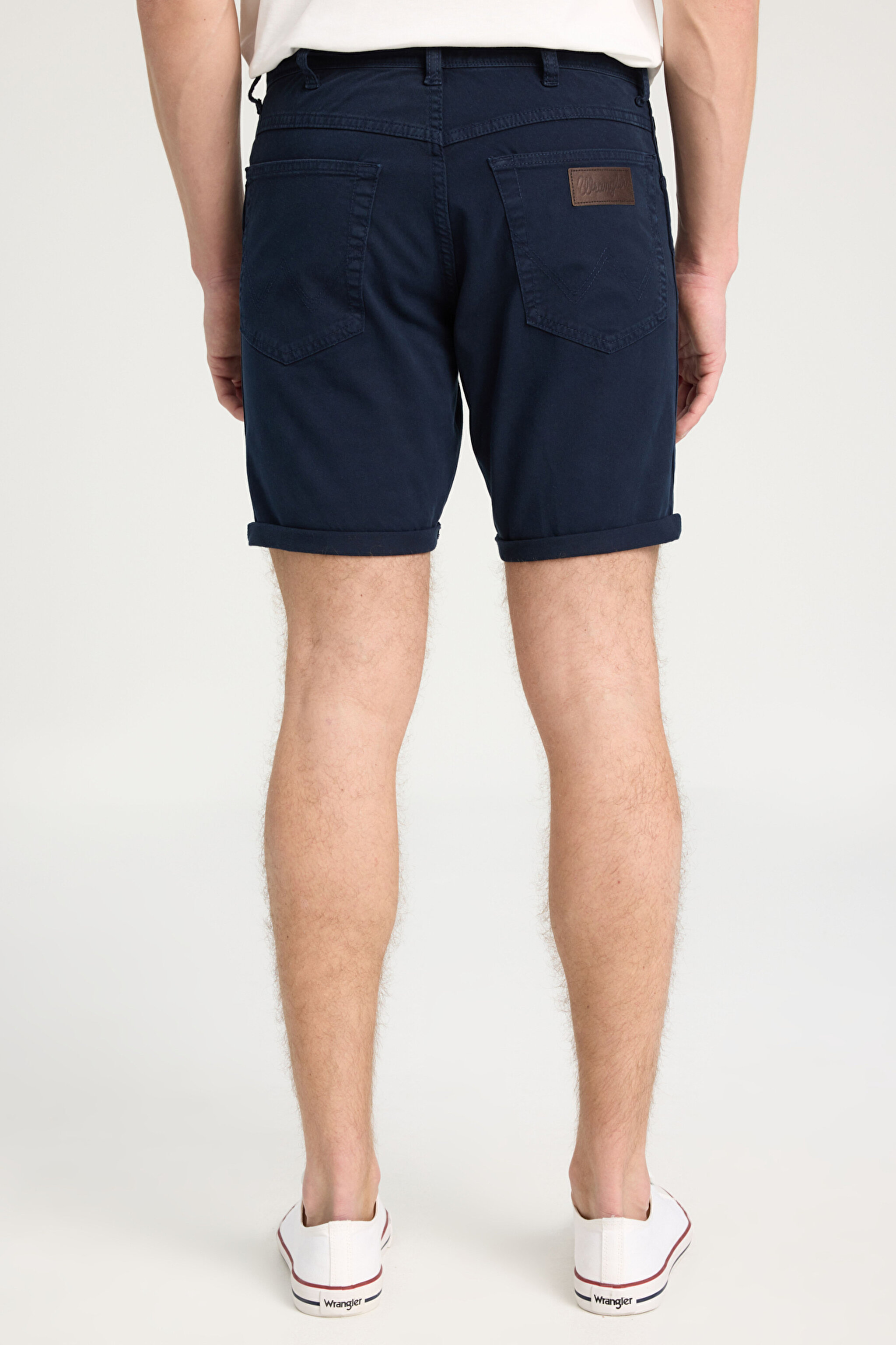 Regular Fit Normal Kesim Şort - Navy-W211205410 (görsel 5)