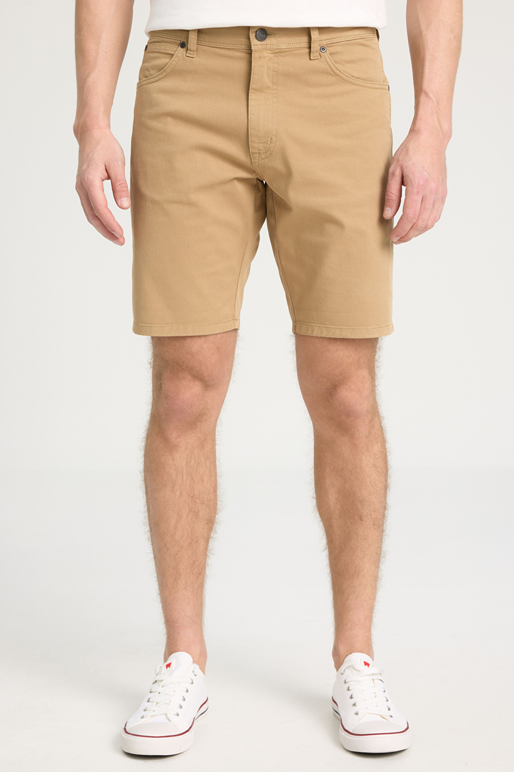 Regular Fit Normal Kesim Şort - Beige-W211205614 (görsel 4)