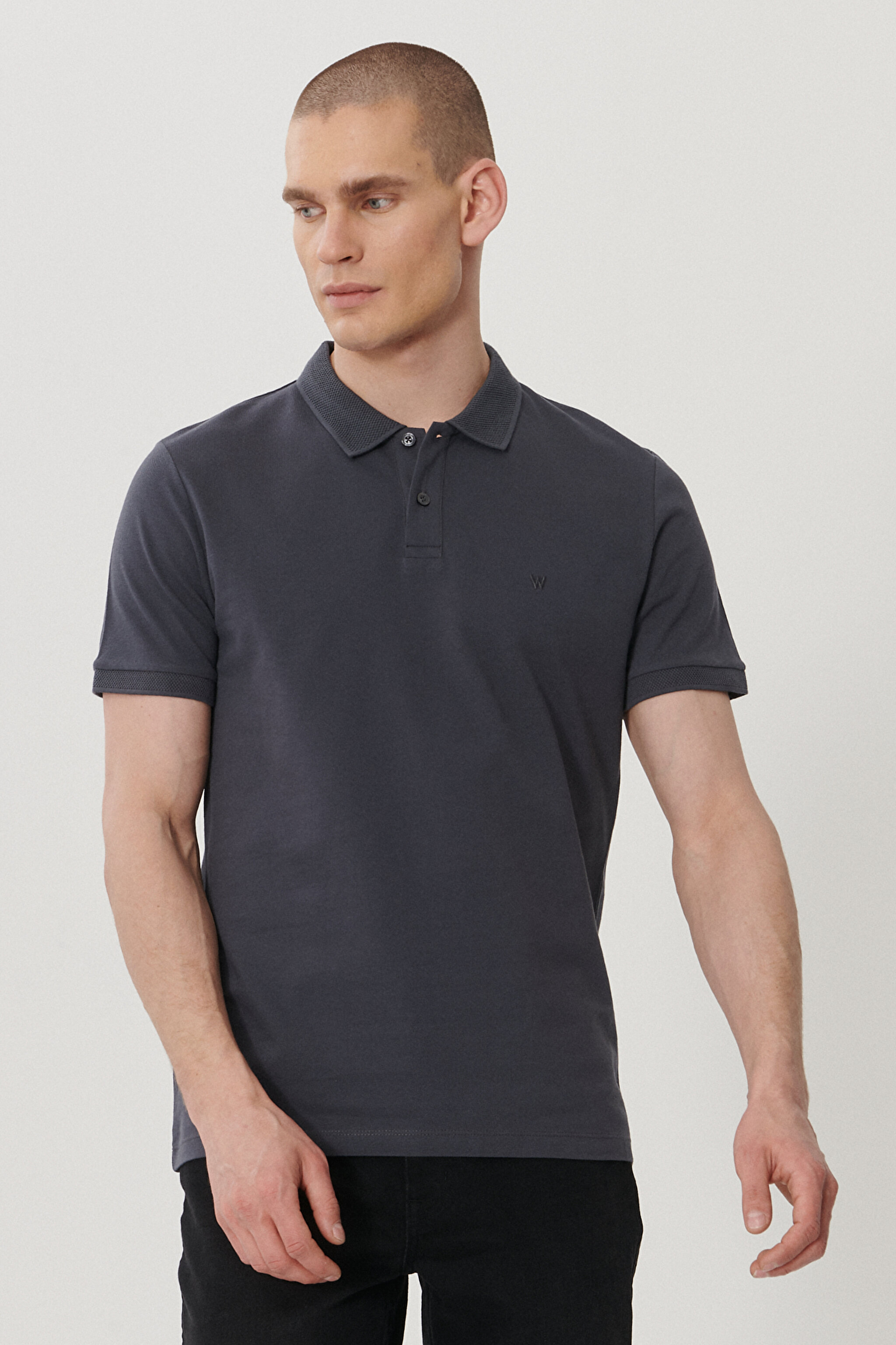 Regular Fit Normal Kesim Polo Yaka %100 Pamuk Tişört