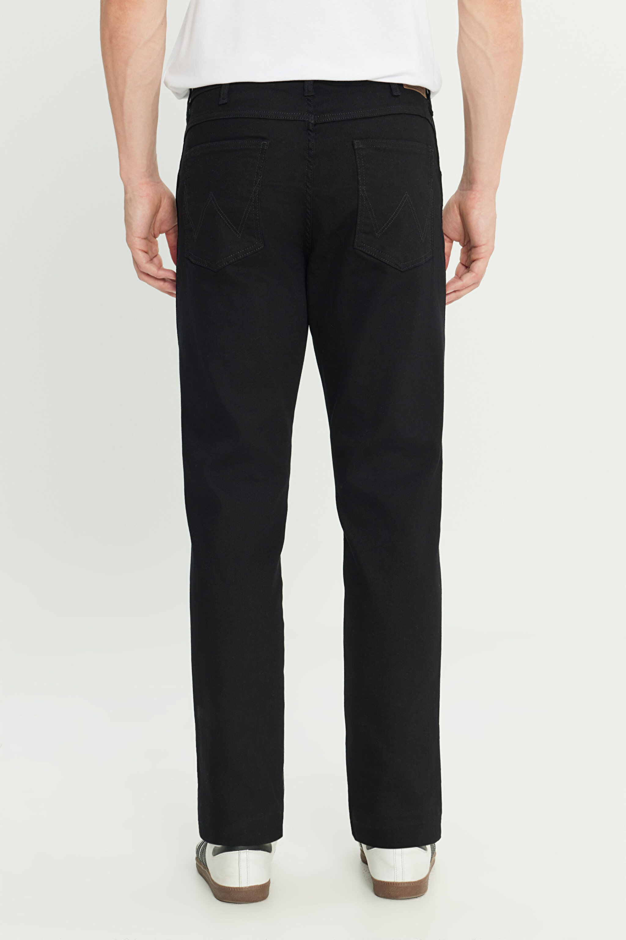 Arizona Straight Fit Normal Bel 5 Cep Esnek Pantolon - Black-W211842001 (görsel 4)