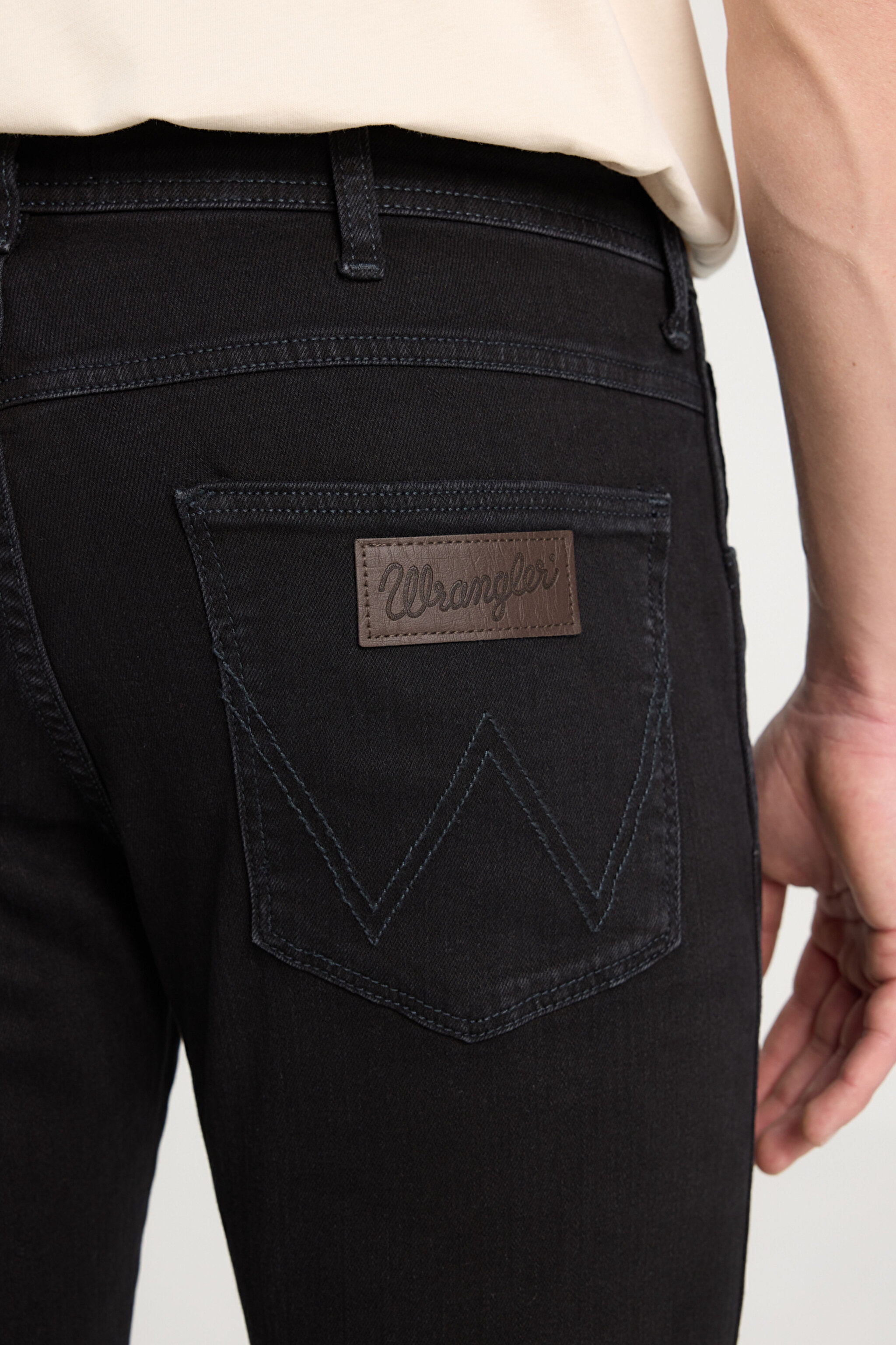 Arizona Straight Fit Normal Bel Denim Esnek Jean Kot Pantolon - Black Eagle-W211843008 (görsel 4)