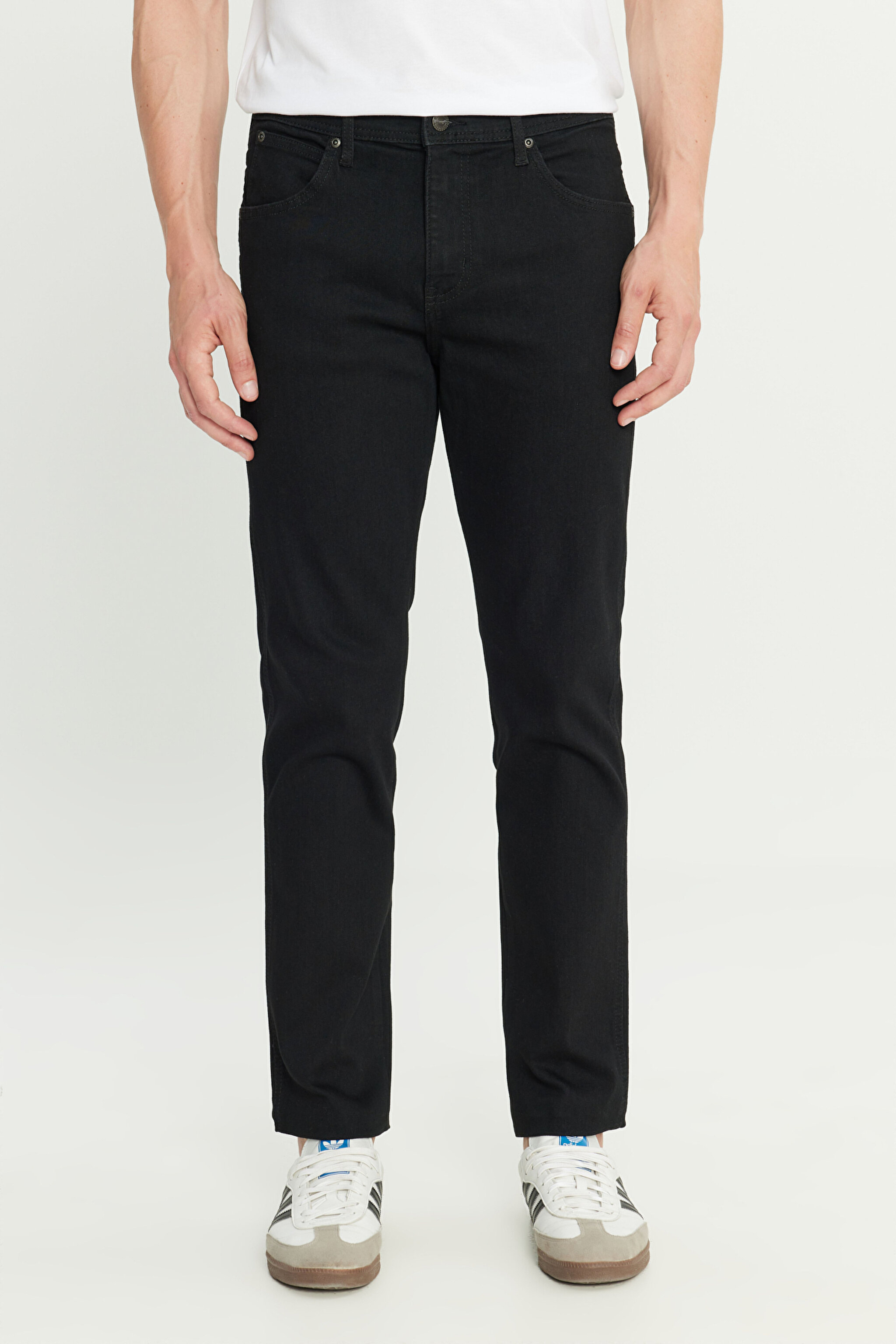 Arizona Straight Fit Normal Bel Denim Esnek Jean Kot Pantolon - BlackEagle-W21184308 (görsel 3)