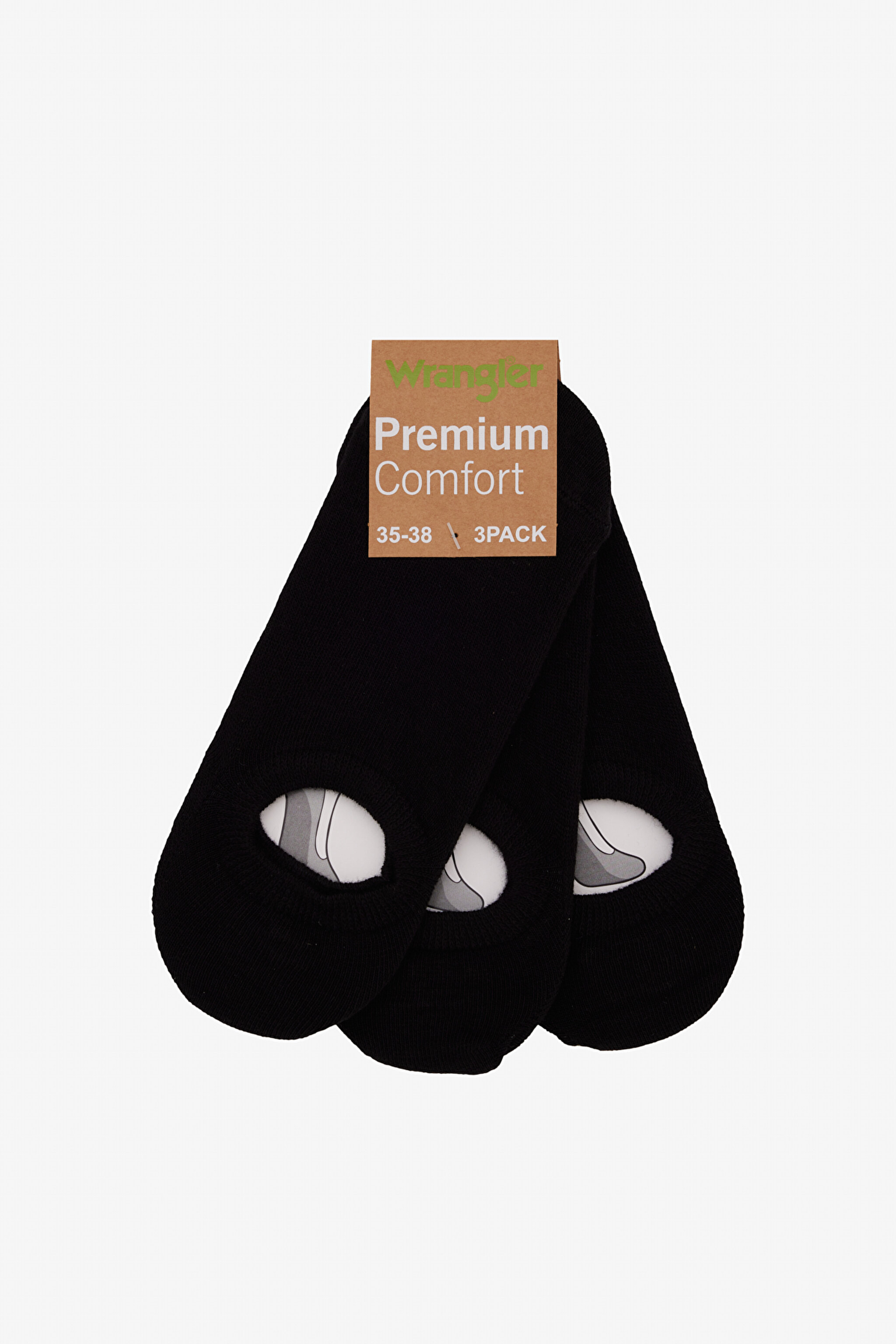 Unisex Siyah Çorap - Black-W211954001 (görsel 2)