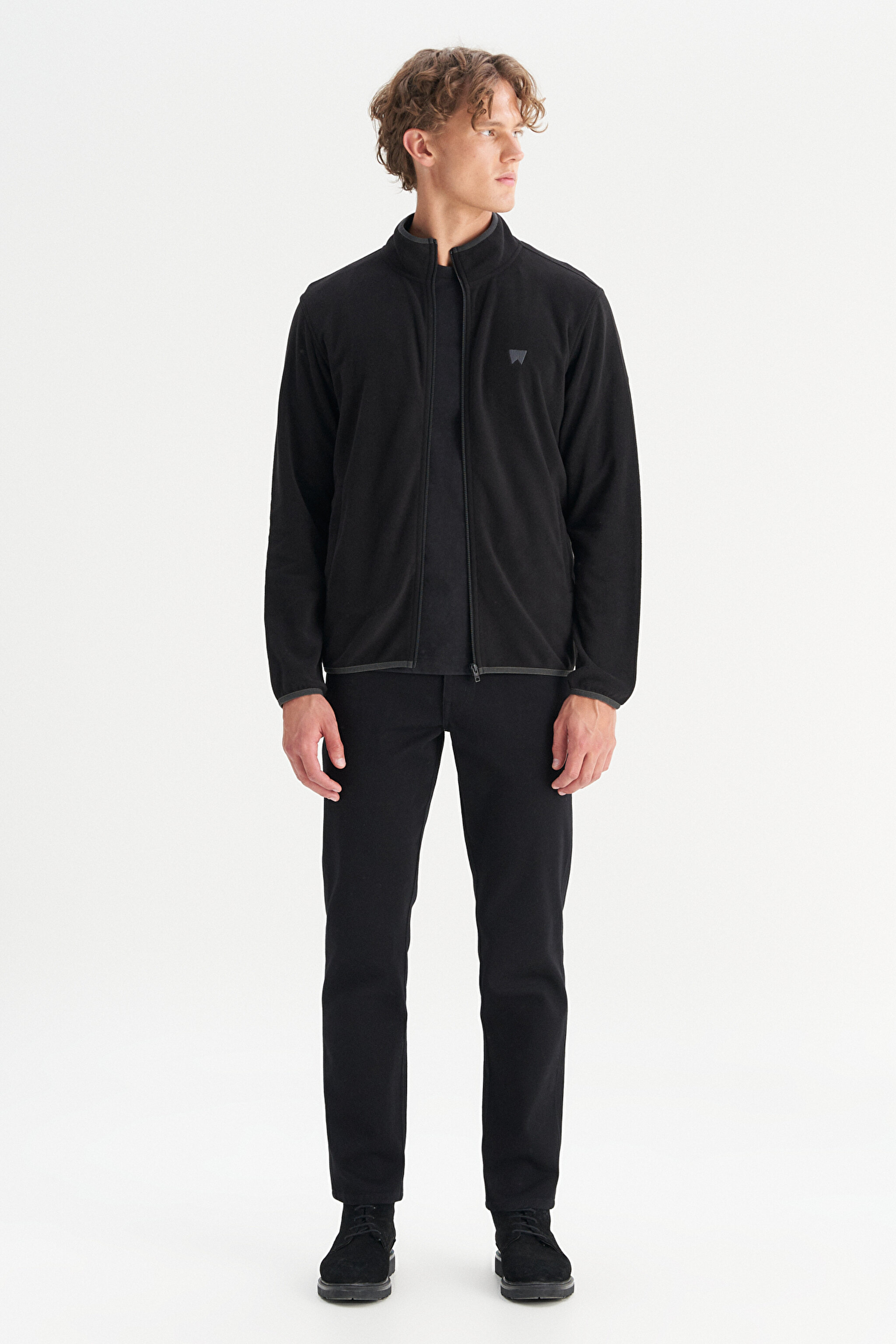 Regular Fit Normal Kesim Polar - Black-W212239001 (görsel 2)