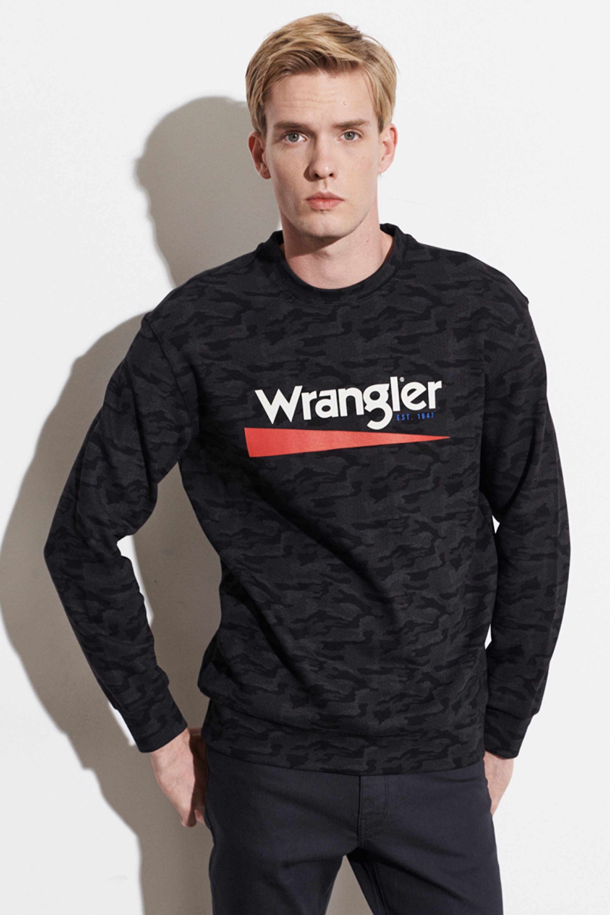 Regular Fit Normal Kesim Sıfır Yaka Sweatshirt