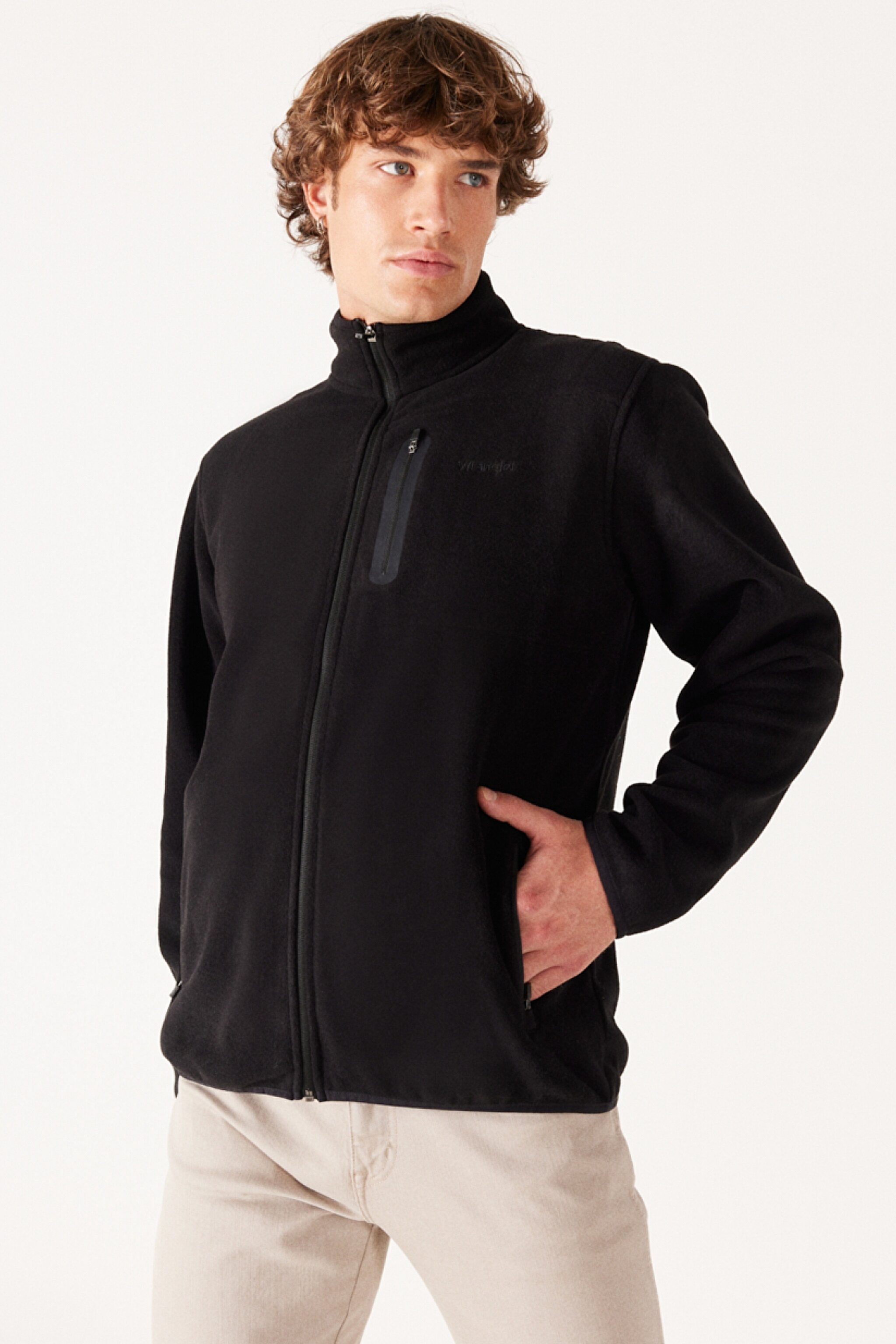 Regular Fit Normal Kesim Polar - Black-W212981001 (görsel 3)