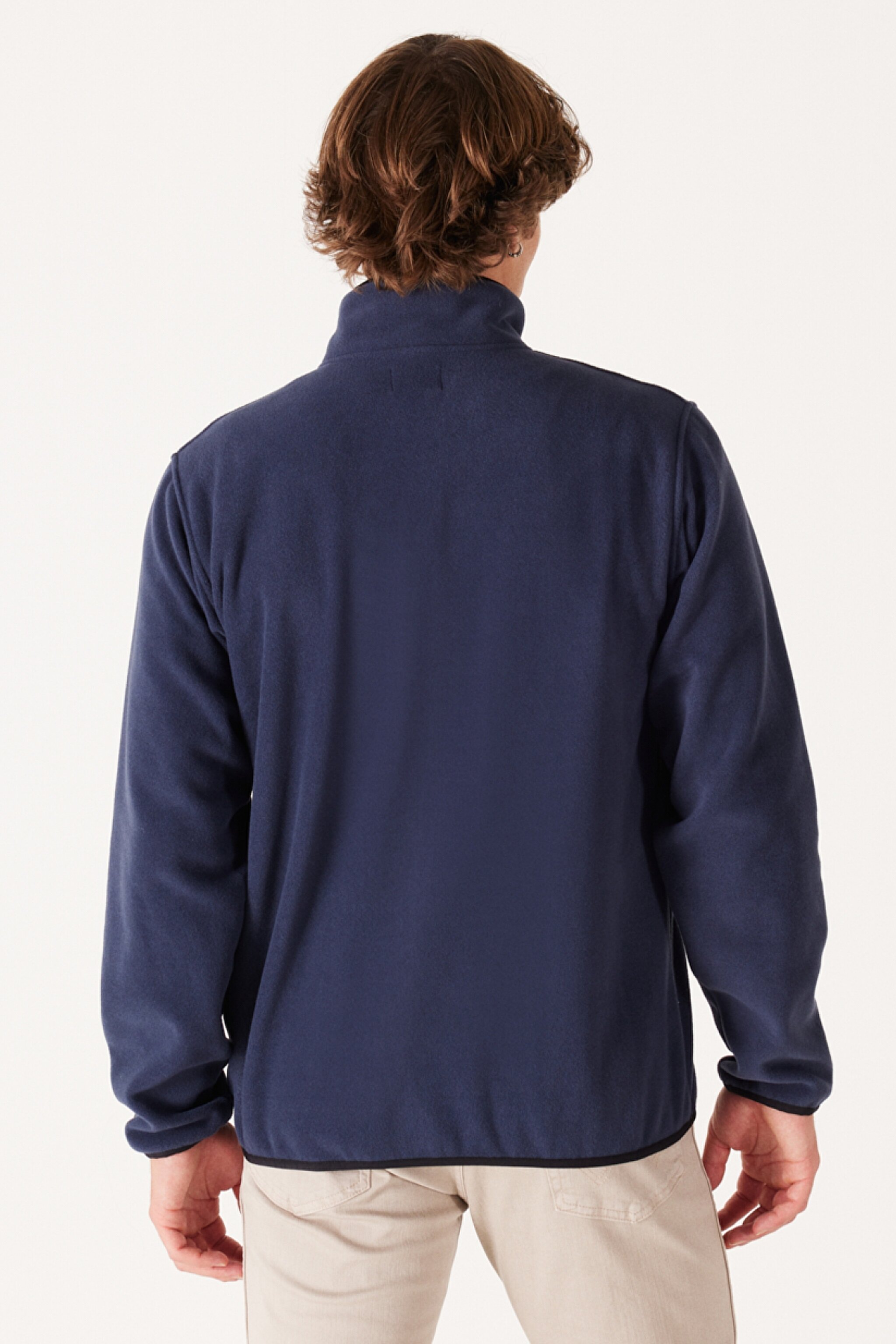 Regular Fit Normal Kesim Polar - Navy-W212981410 (görsel 6)