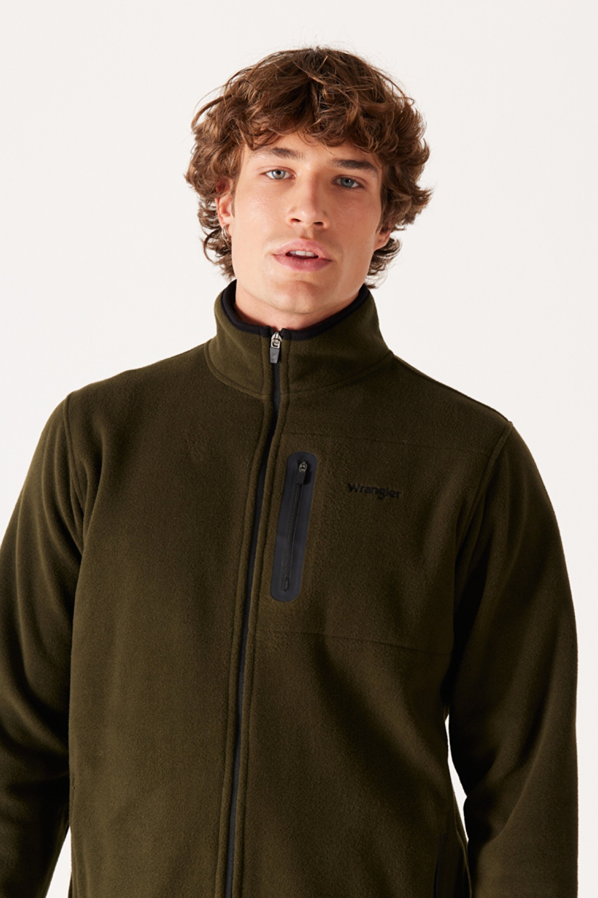 Regular Fit Normal Kesim Polar - Khaki-W212981801 (görsel 5)