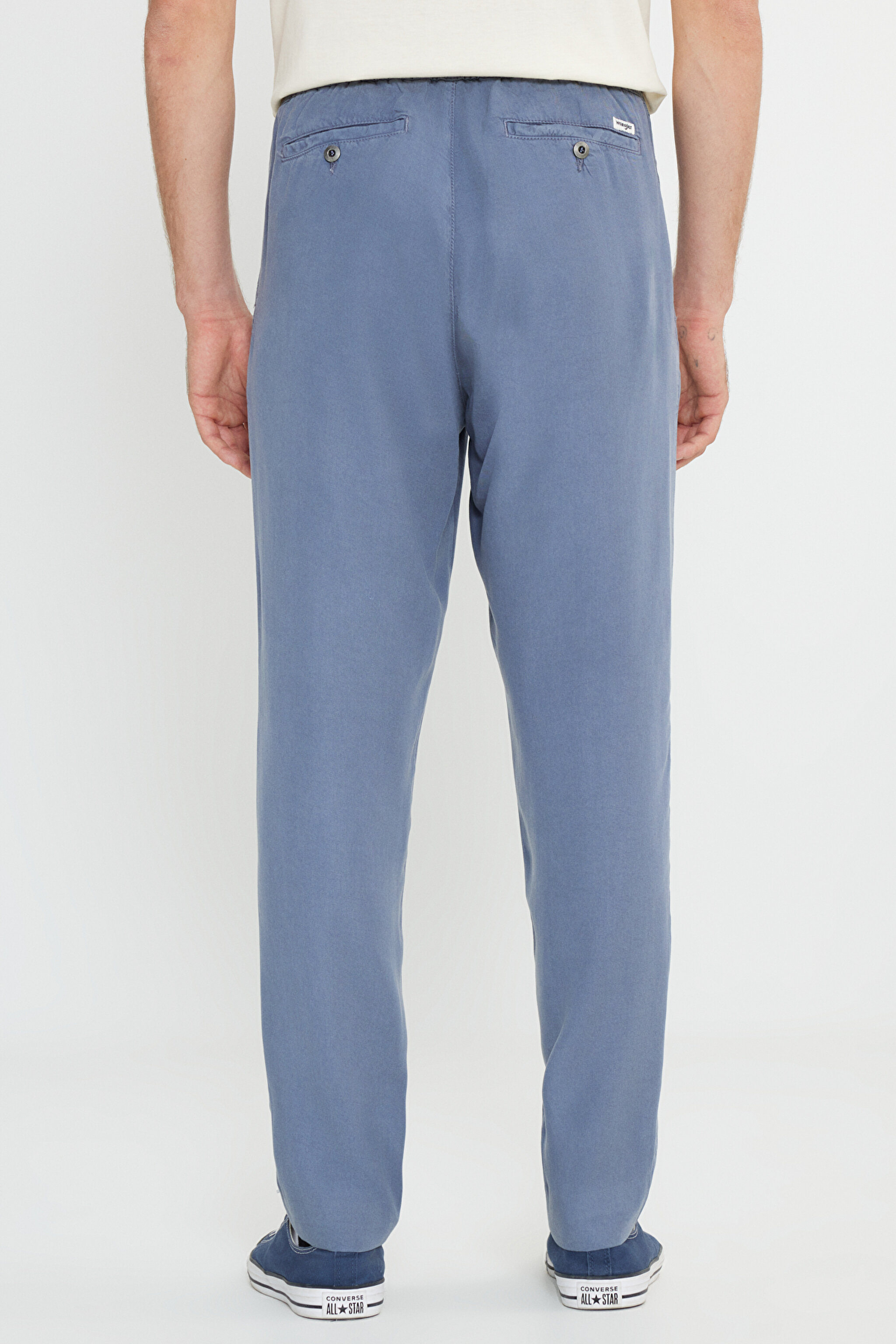 Regular Fit Normal Kesim Normal Bel Mavi Chino Pantolon - İndigo-W221266TF (görsel 4)