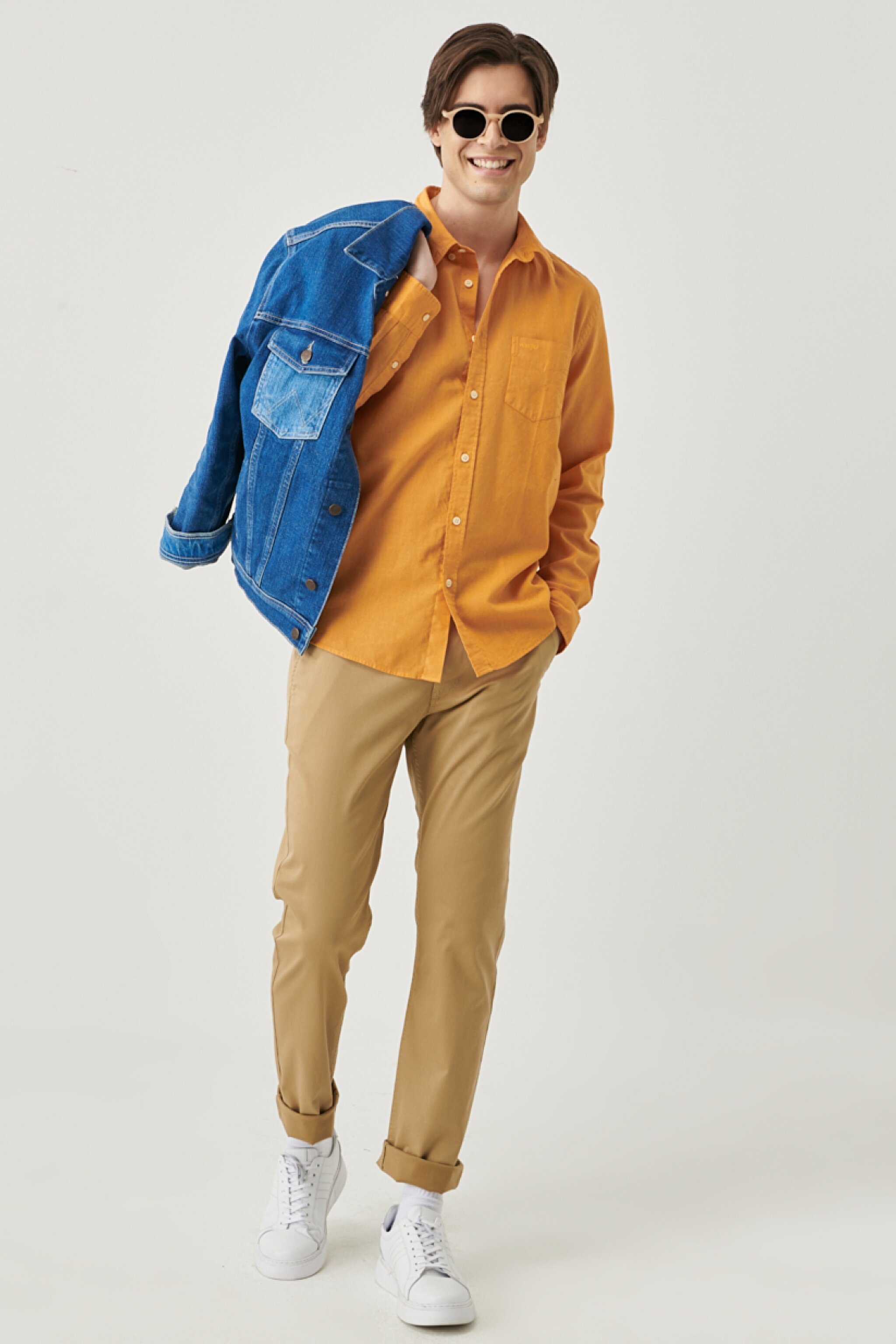 Slim Fit Dar Kesim Chino Pantolon