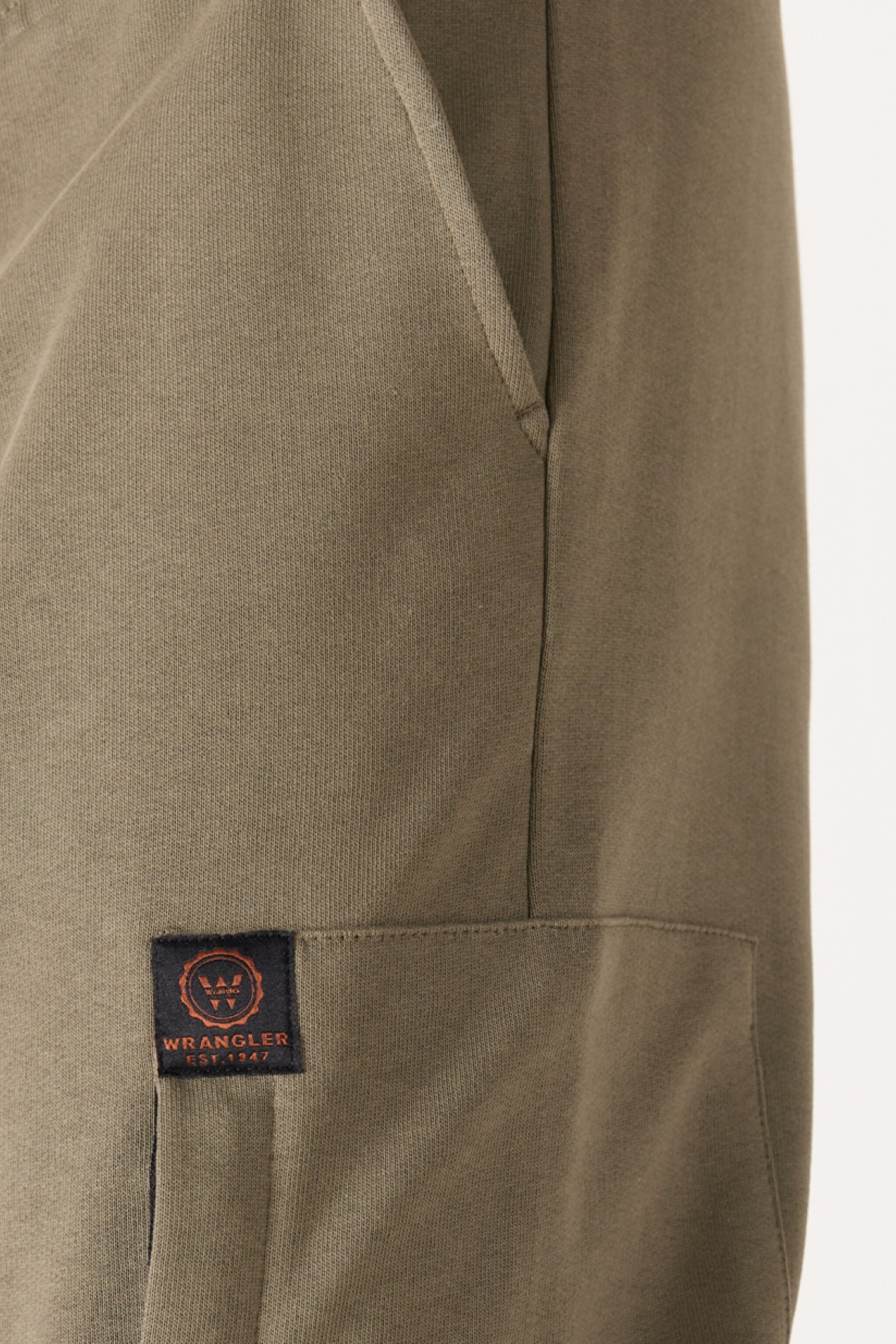 Regular Fit Normal Kesim %100 Pamuk Haki Jogger Eşofman Altı - Khaki-W222104801 (görsel 6)