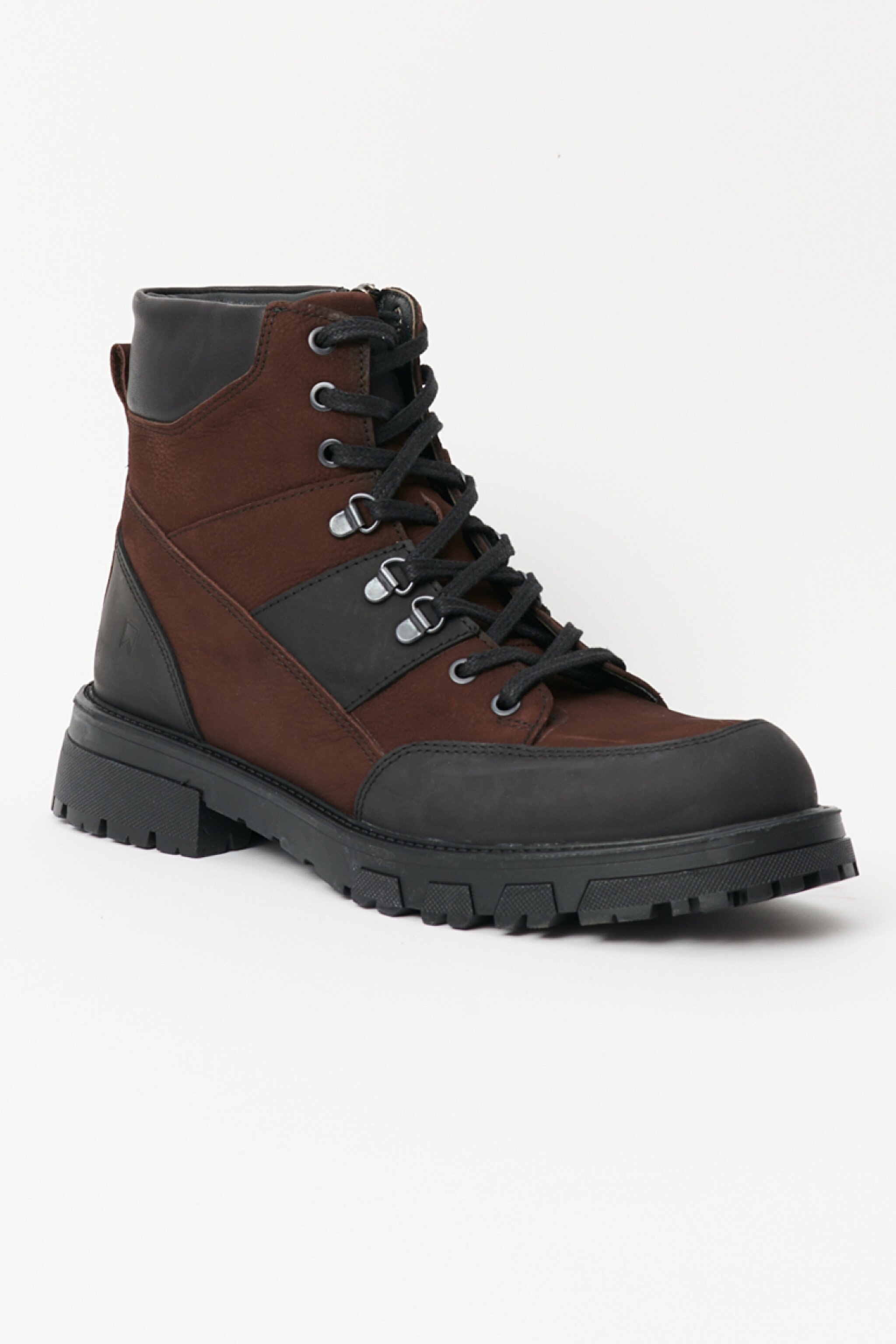 %100 Deri Kahverengi Postal Bot - Brown-W222285220