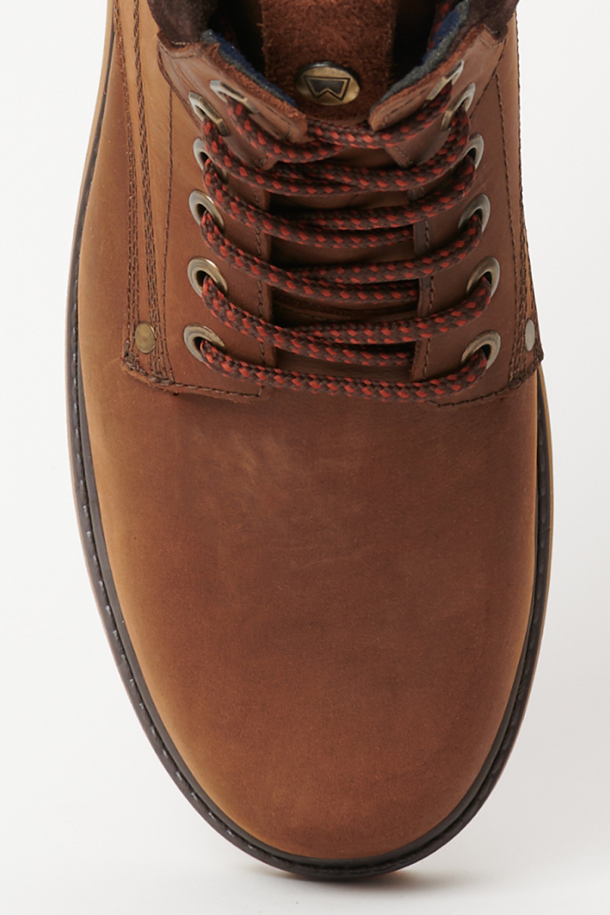 %100 Deri Kahverengi Nubuk Casual Bot - Brown-W222428220 (görsel 3)