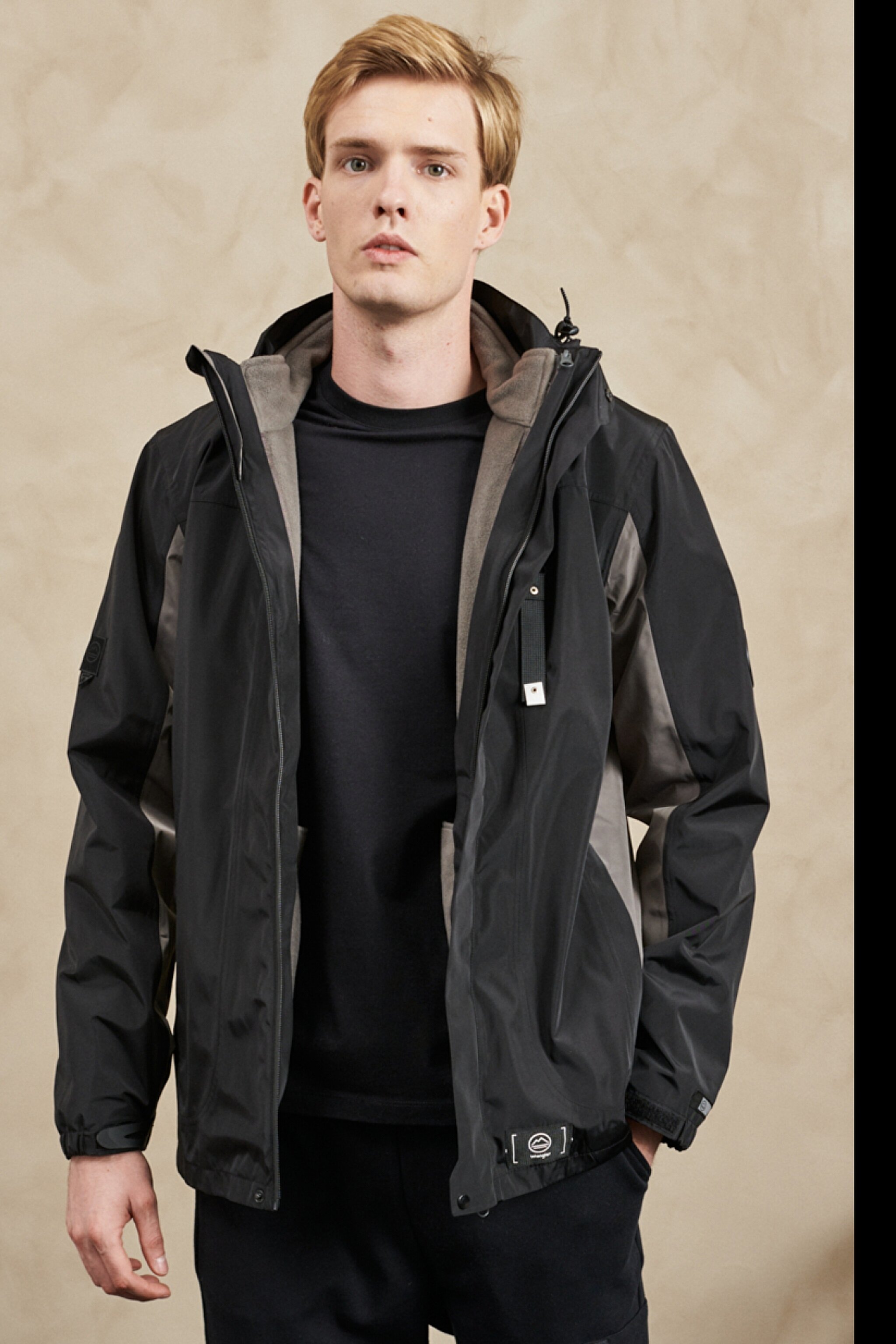 All Terrain Gear Regular Fit Normal Kesim Kapüşonlu Siyah Parka Ceket