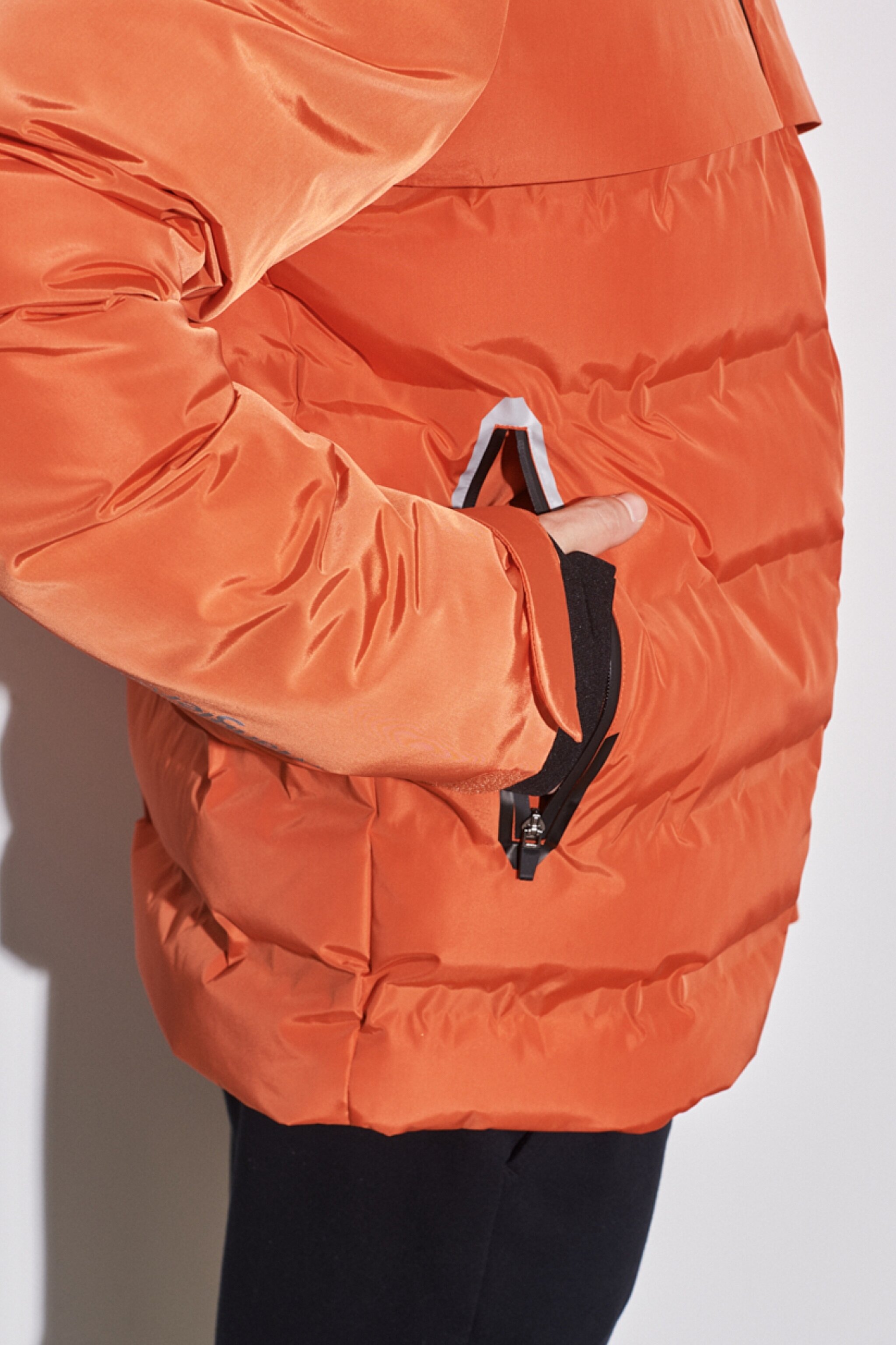 All Terrain Gear Regular Fit Kapüşonlu Turuncu Şişme Mont - Orange-W222547700 (görsel 7)