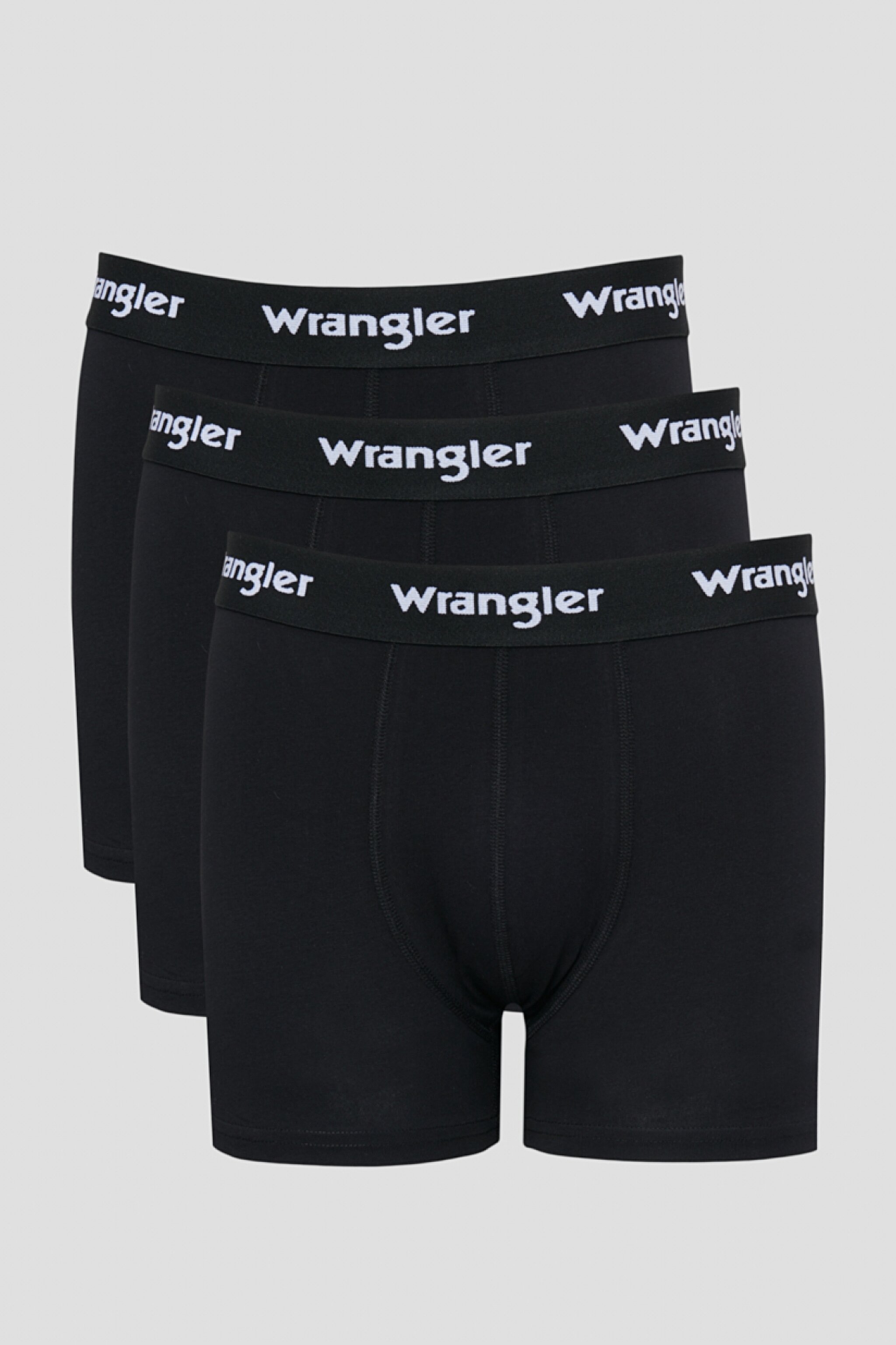 Jackhammer Regular Fit Siyah Logolu 3'lü Boxer Paketi - Multi-W222586900