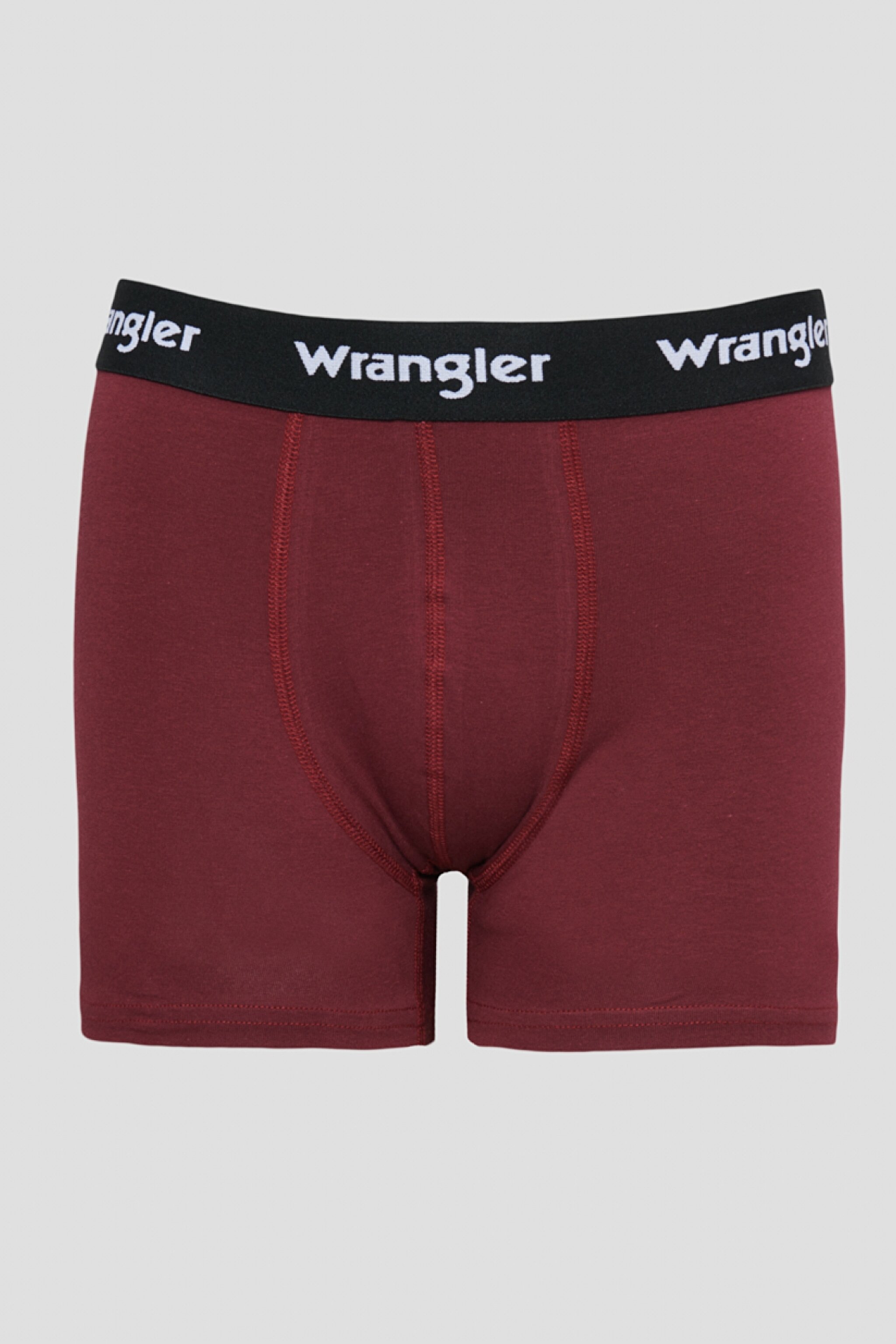 Jackhammer Regular Fit Mavi Bordo Gri Melanj Logolu 3'lü Boxer Paketi - Multi-W222588900 (görsel 3)