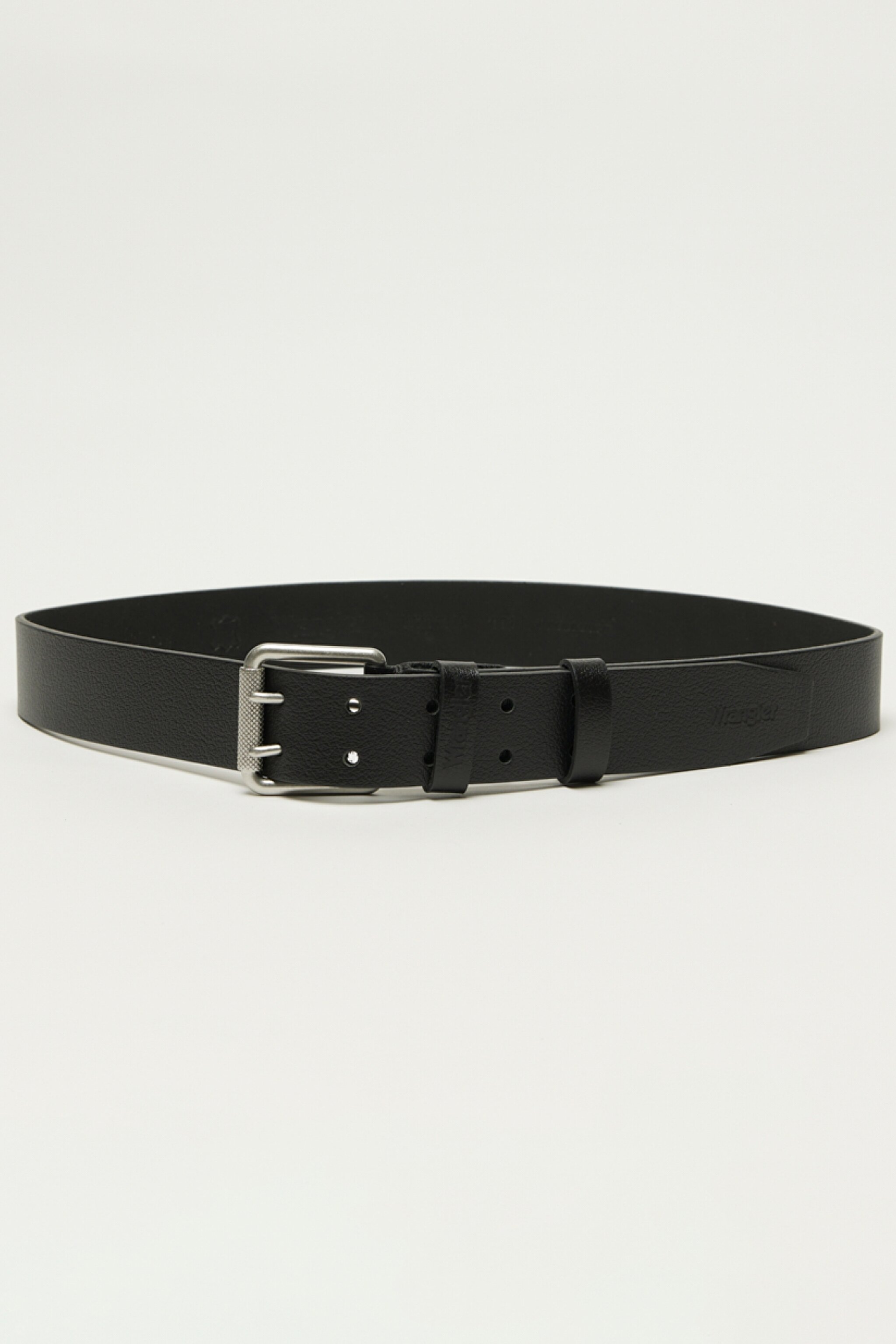 %100 Deri Siyah Kemer - Black-W231311001