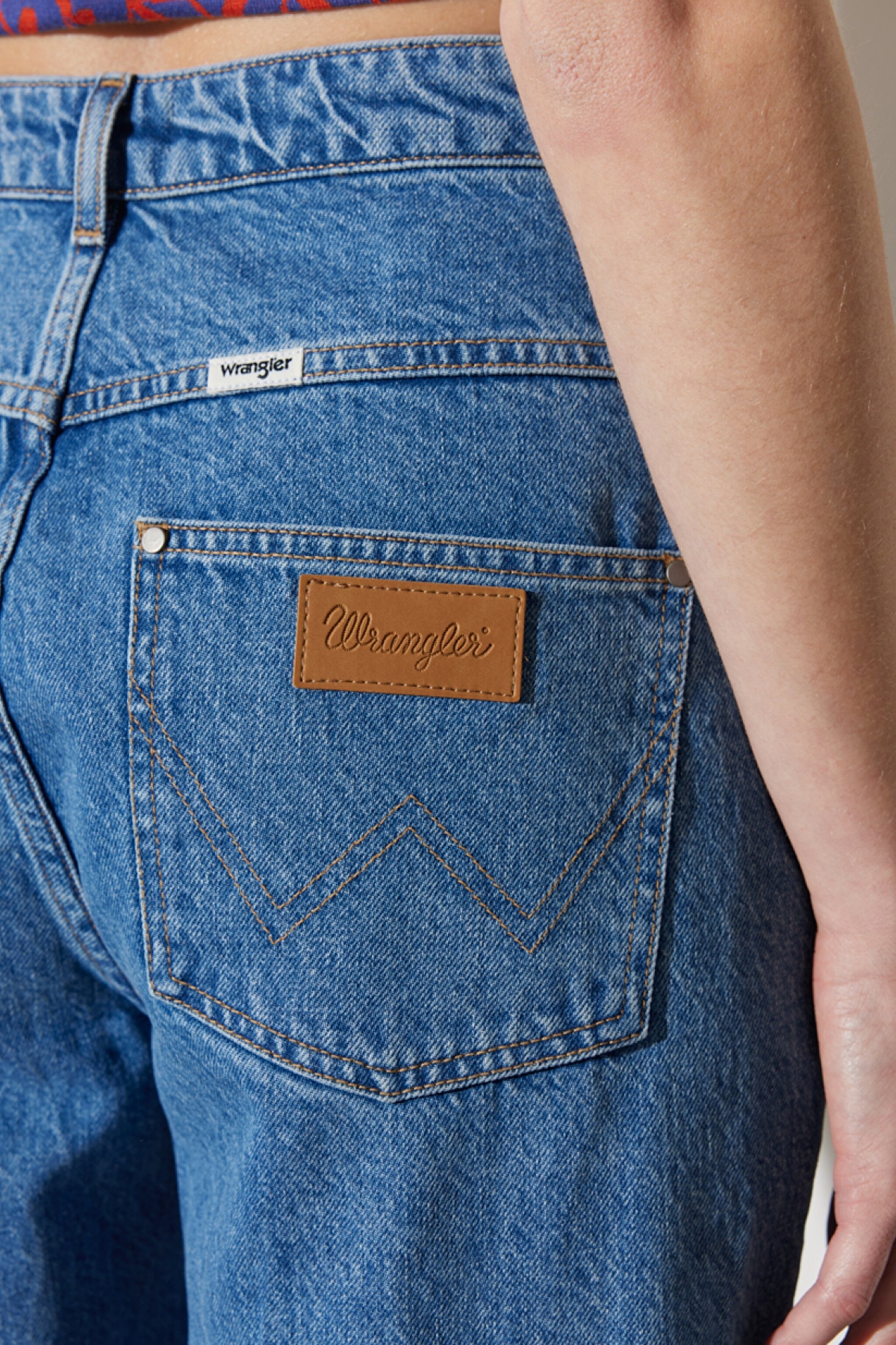 Straight Fit Düz Kesim %100 Pamuk Normal Bel Açık Mavi Jean Kot Pantolon - Light Blue-W231633404 (görsel 5)