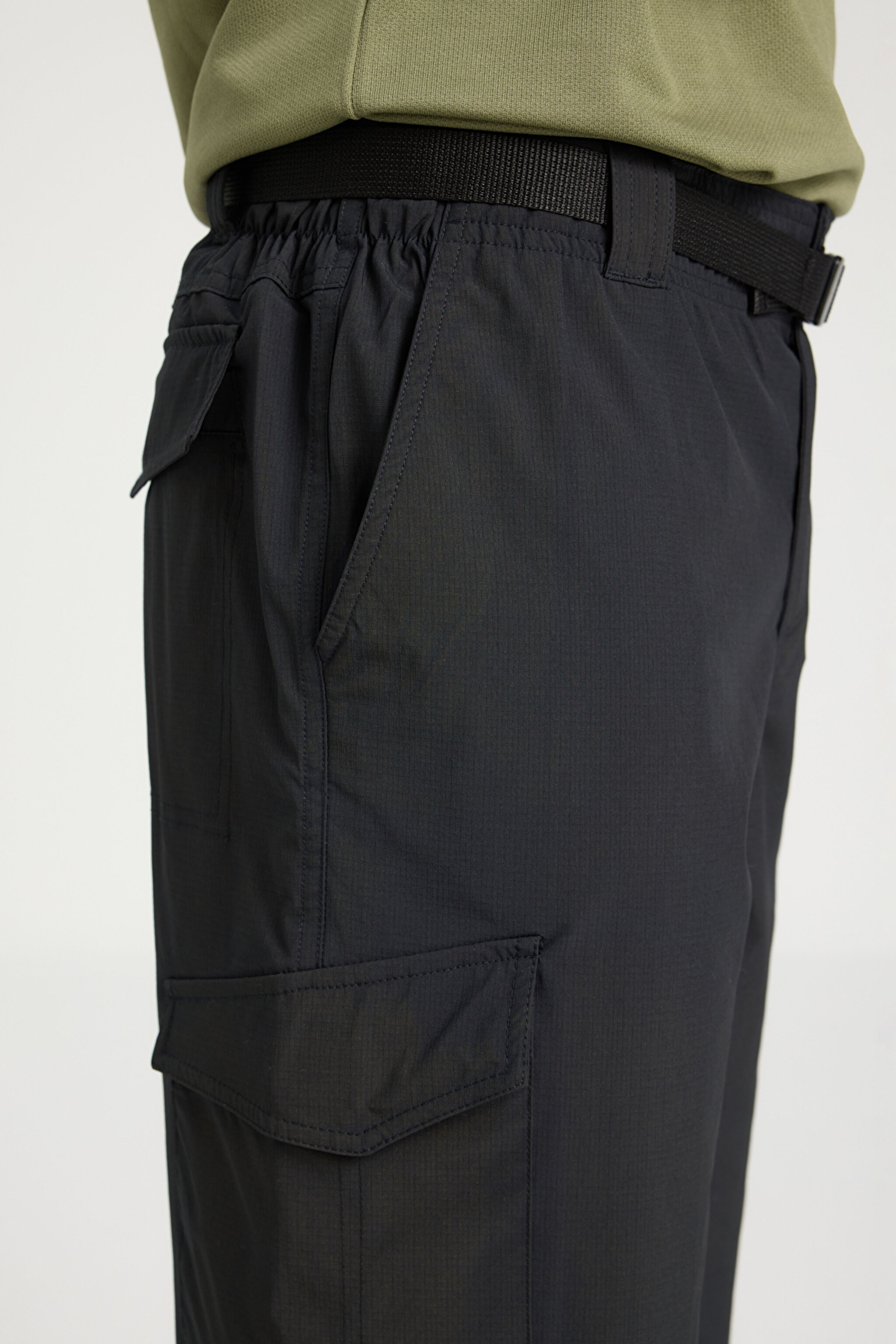All Terrain Gear Regular Fit Normal Kesim Siyah Şort - Black-W231705001 (görsel 4)
