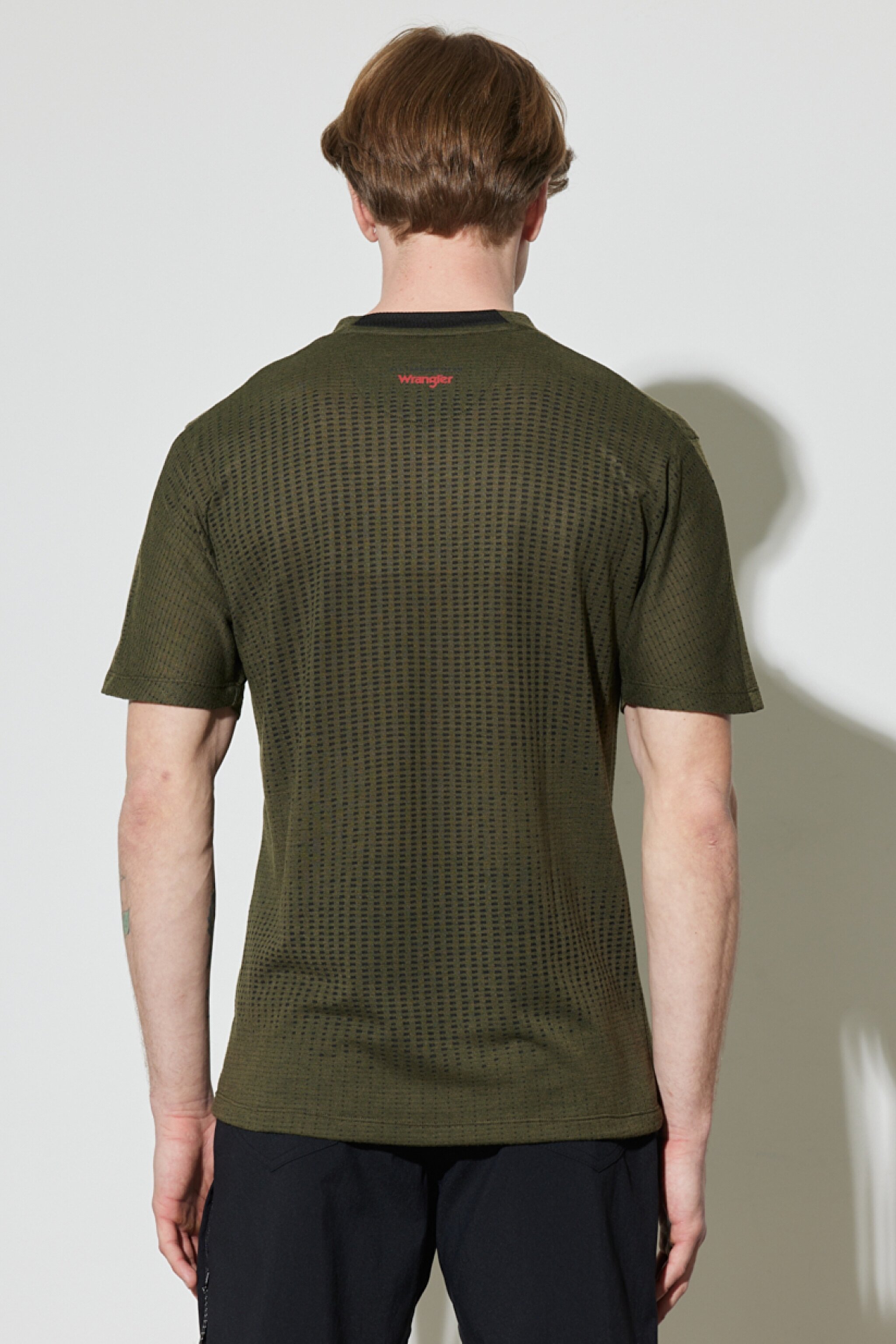 All Terrain Gear Regular Fit Normal Kesim Bisiklet Yaka Haki Tişört - Khaki-W231708801 (görsel 7)