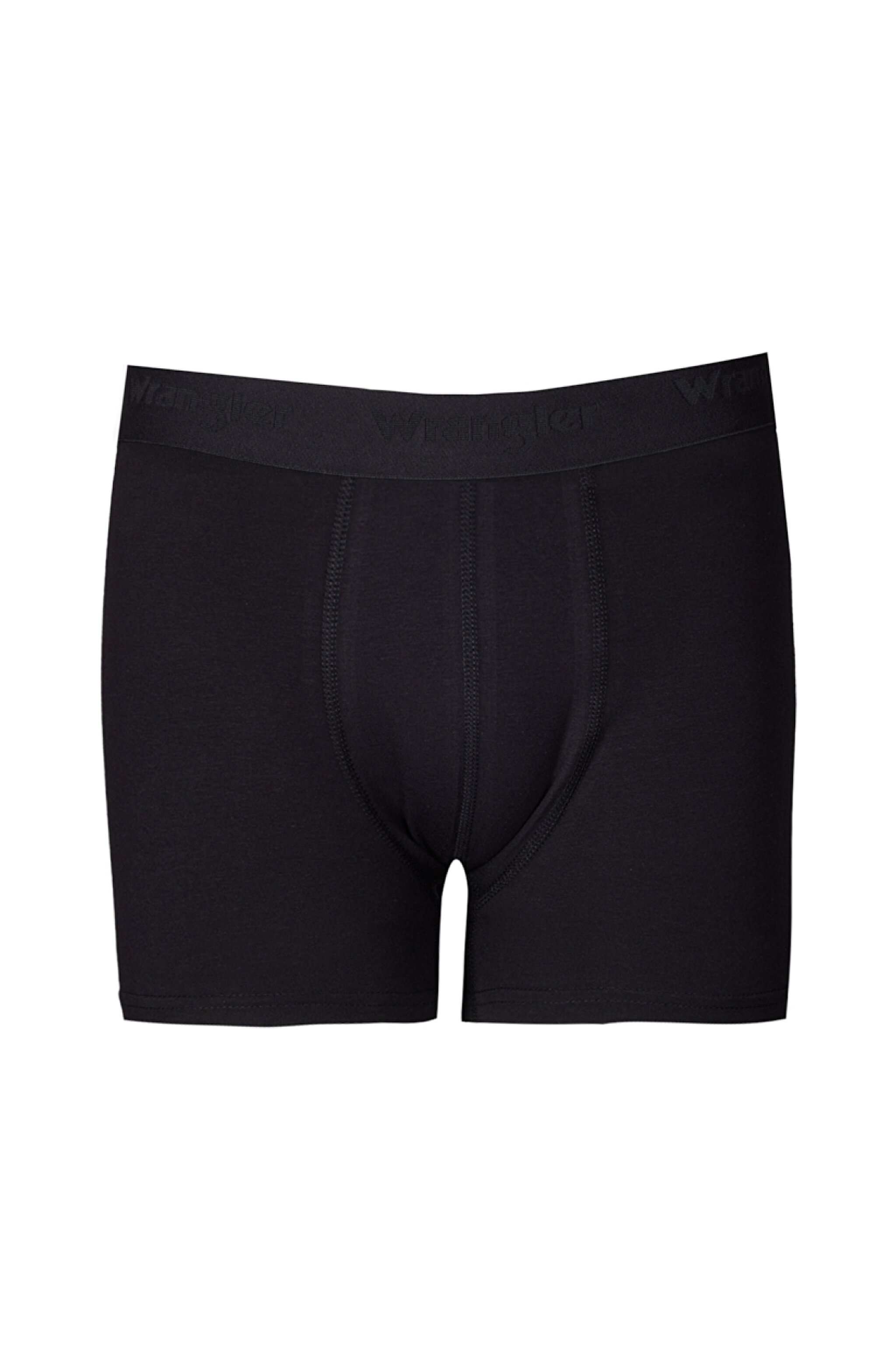 Regular Fit Normal Kesim Siyah Tekli Boxer
