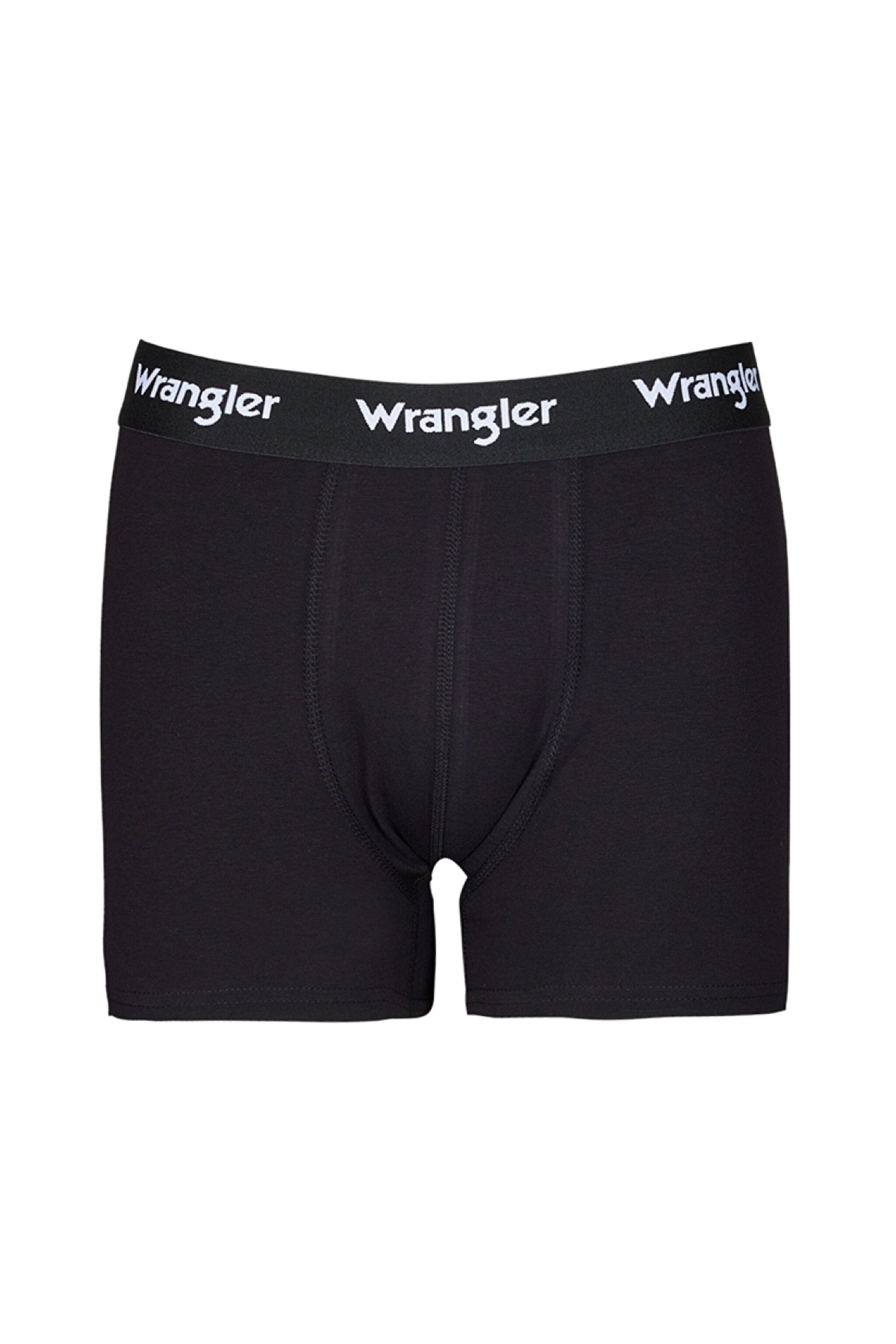 Regular Fit Normal Kesim Siyah Tekli Boxer