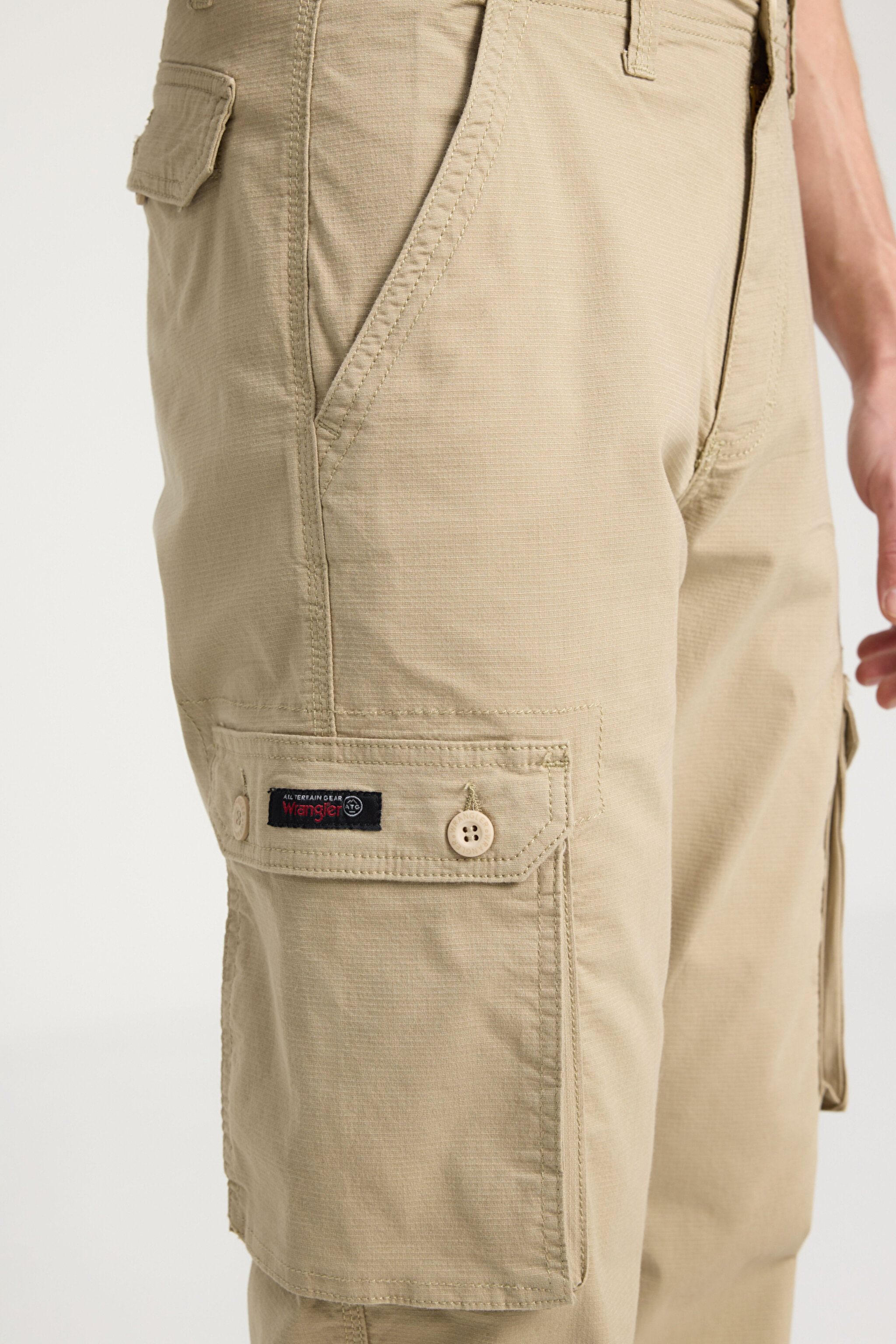 Regular Fit Normal Kesim Normal Bel Düz Paça Bej Kargo Pantolon - Beige-W231802614
  (görsel 3)