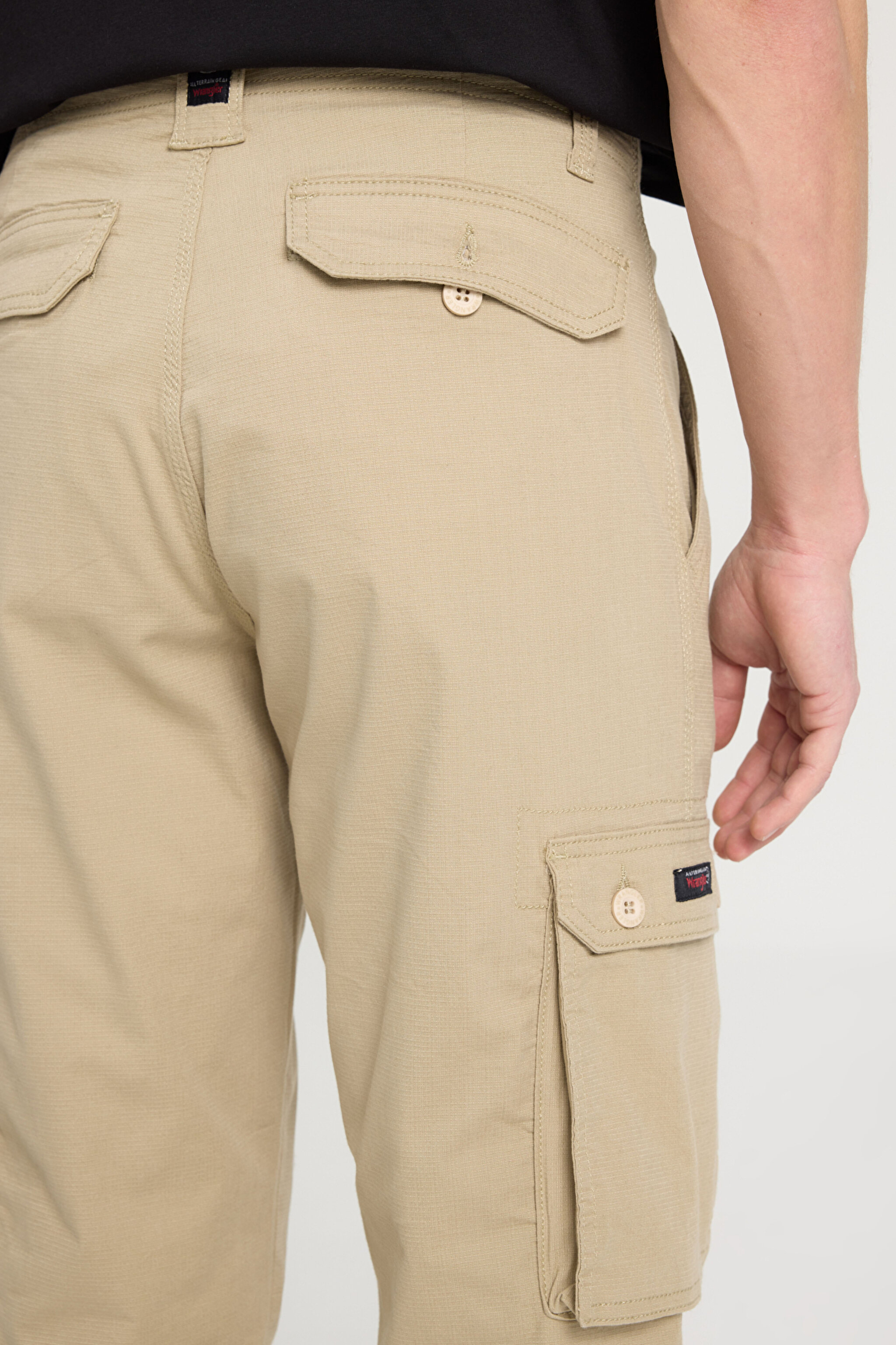 Regular Fit Normal Kesim Normal Bel Düz Paça Bej Kargo Pantolon - Beige-W231802614
  (görsel 4)