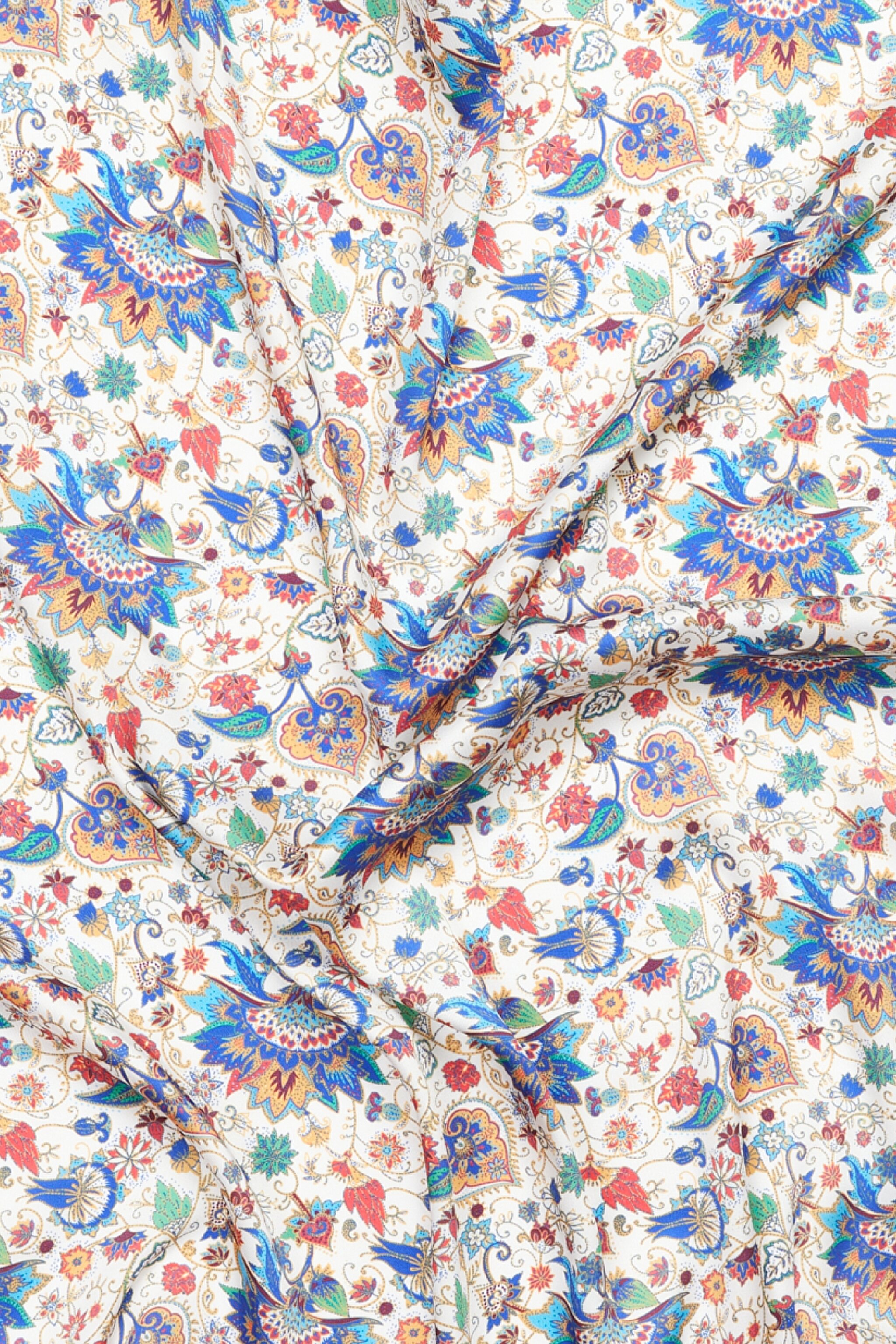 Çiçek Desenli Bandana - Multi-W231812900 (görsel 2)