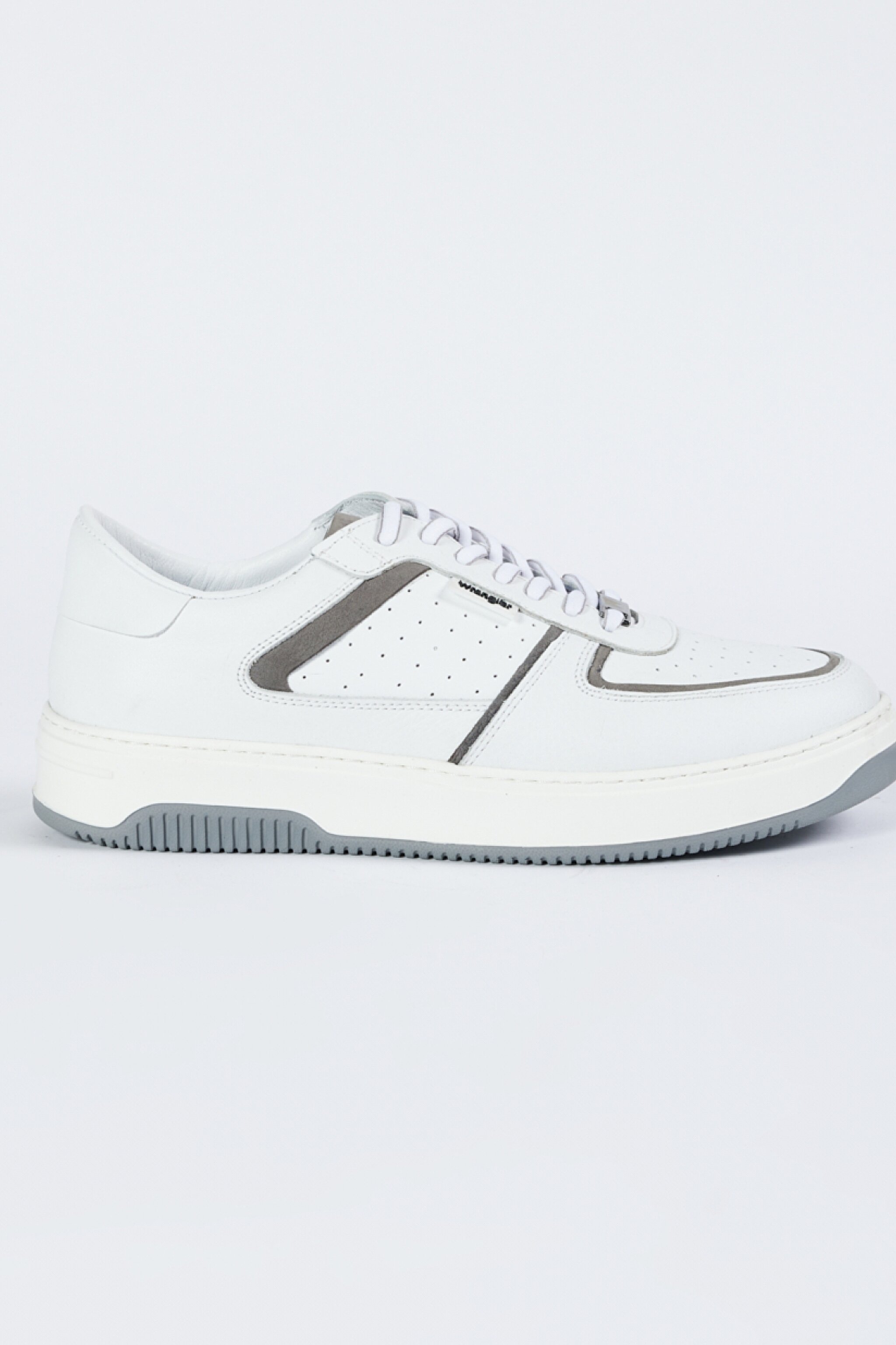 %100 Deri Beyaz Sneaker Ayakkabı - White-W231K301100