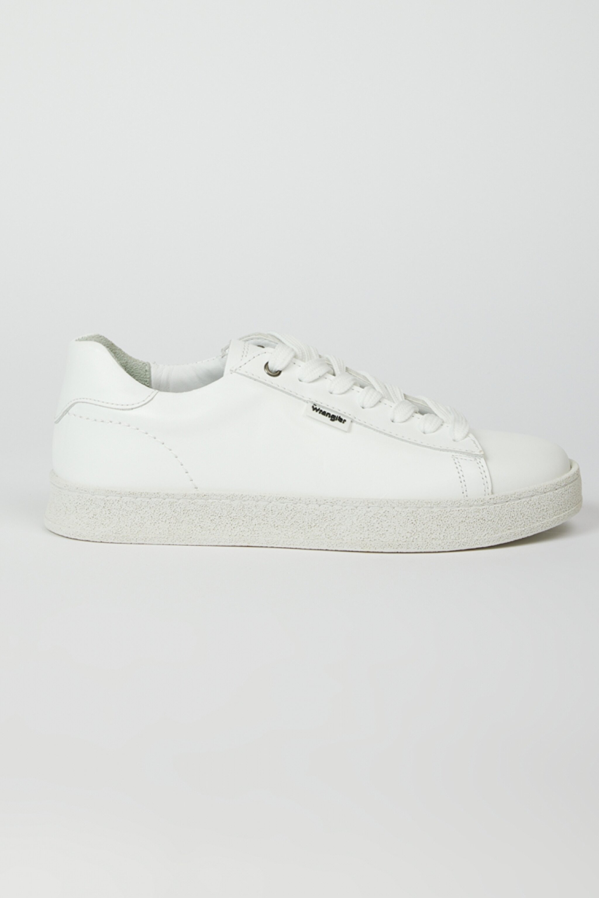 %100 Deri Kırık Beyaz Sneaker Ayakkabı - Off White-W231S14012