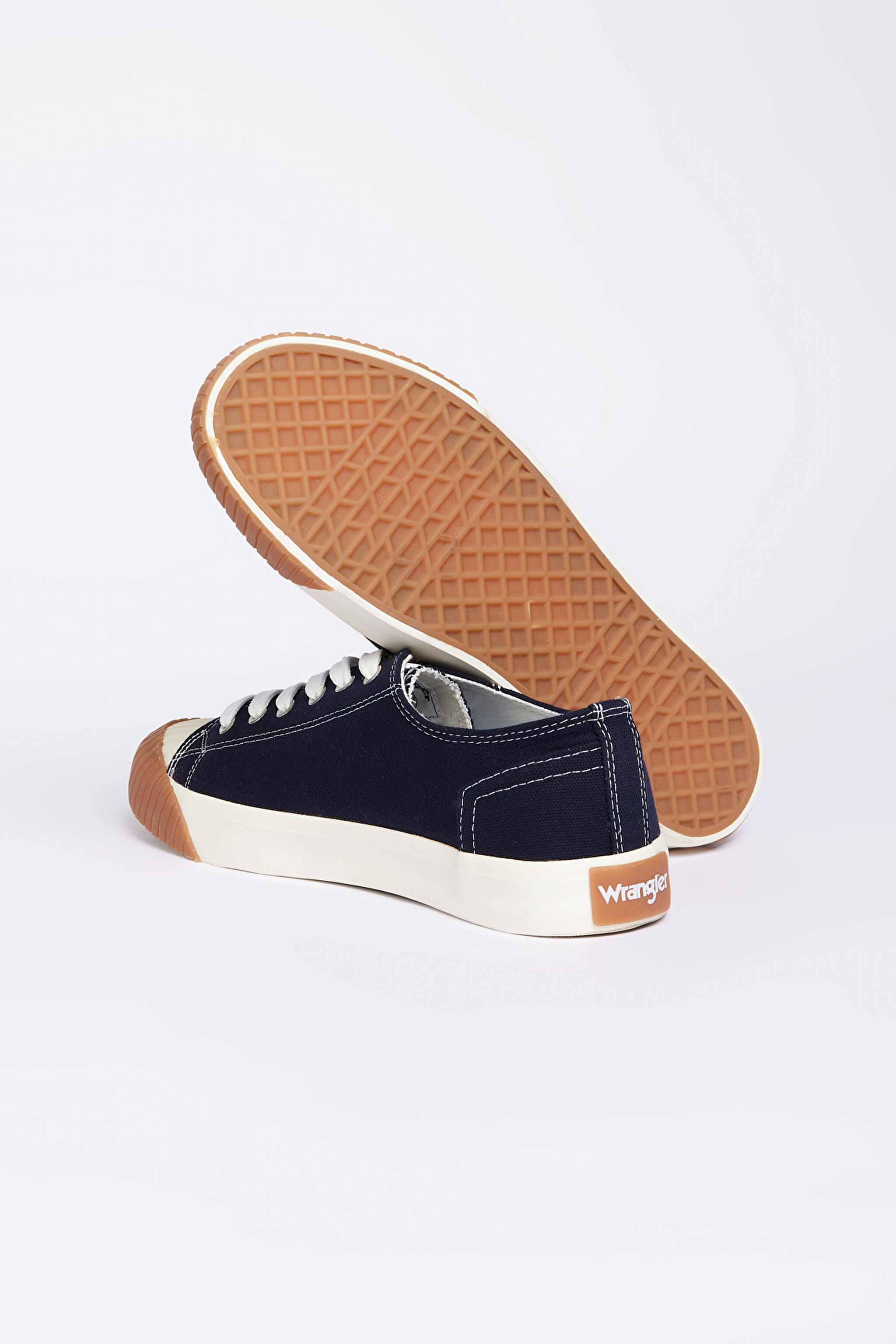 %100 Deri Lacivert Sneaker - Dark Blue-W231S15408 (görsel 4)