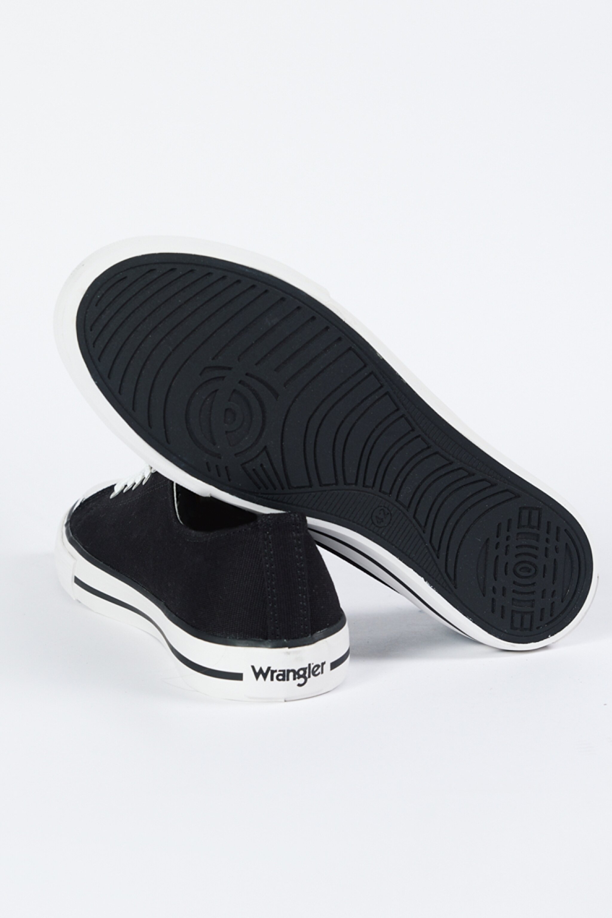 %100 Keten Siyah Sneaker Ayakkabı - Black-W231S16001 (görsel 4)