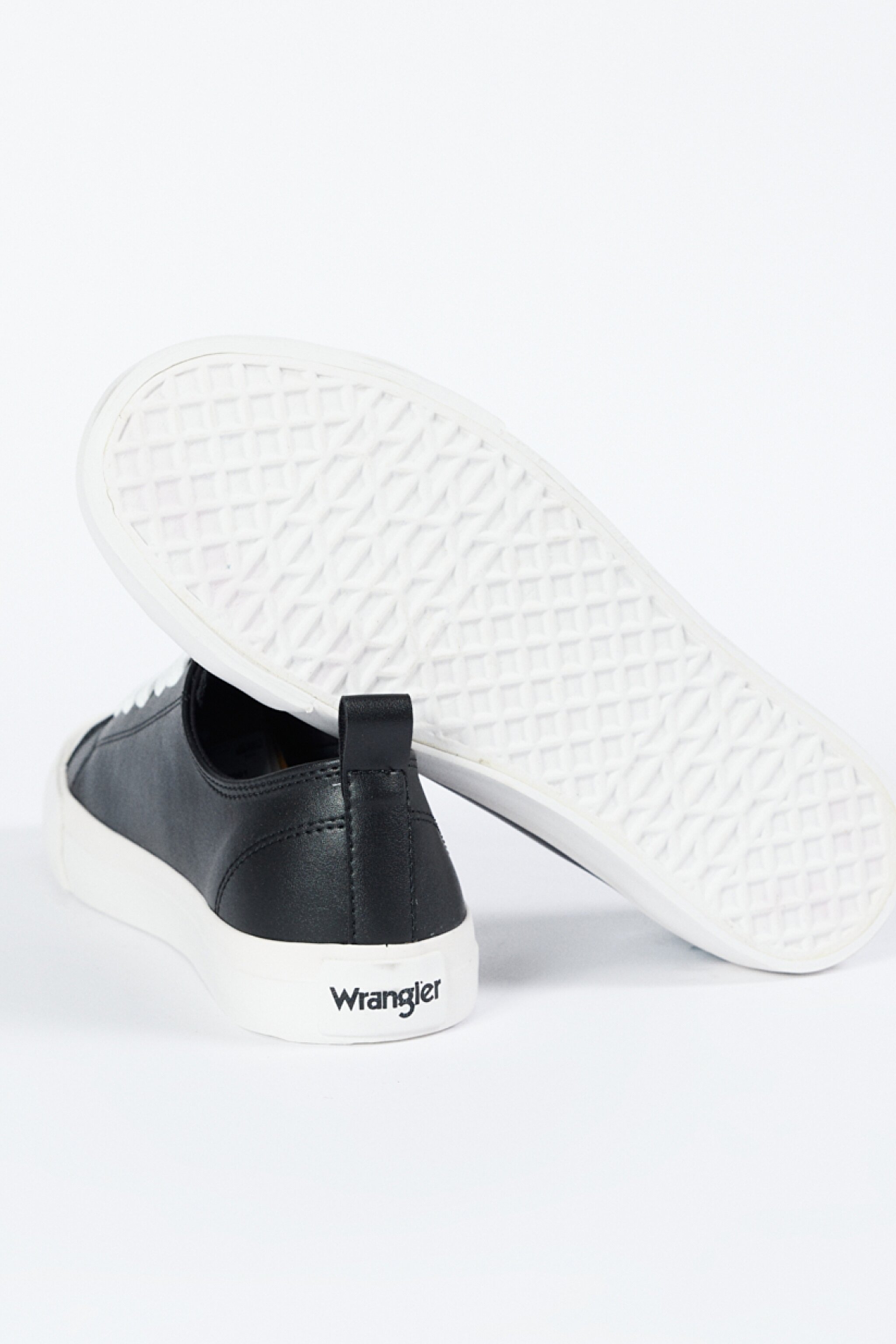 %100 Deri Siyah Sneaker Ayakkabı - Black-W231S17001 (görsel 4)