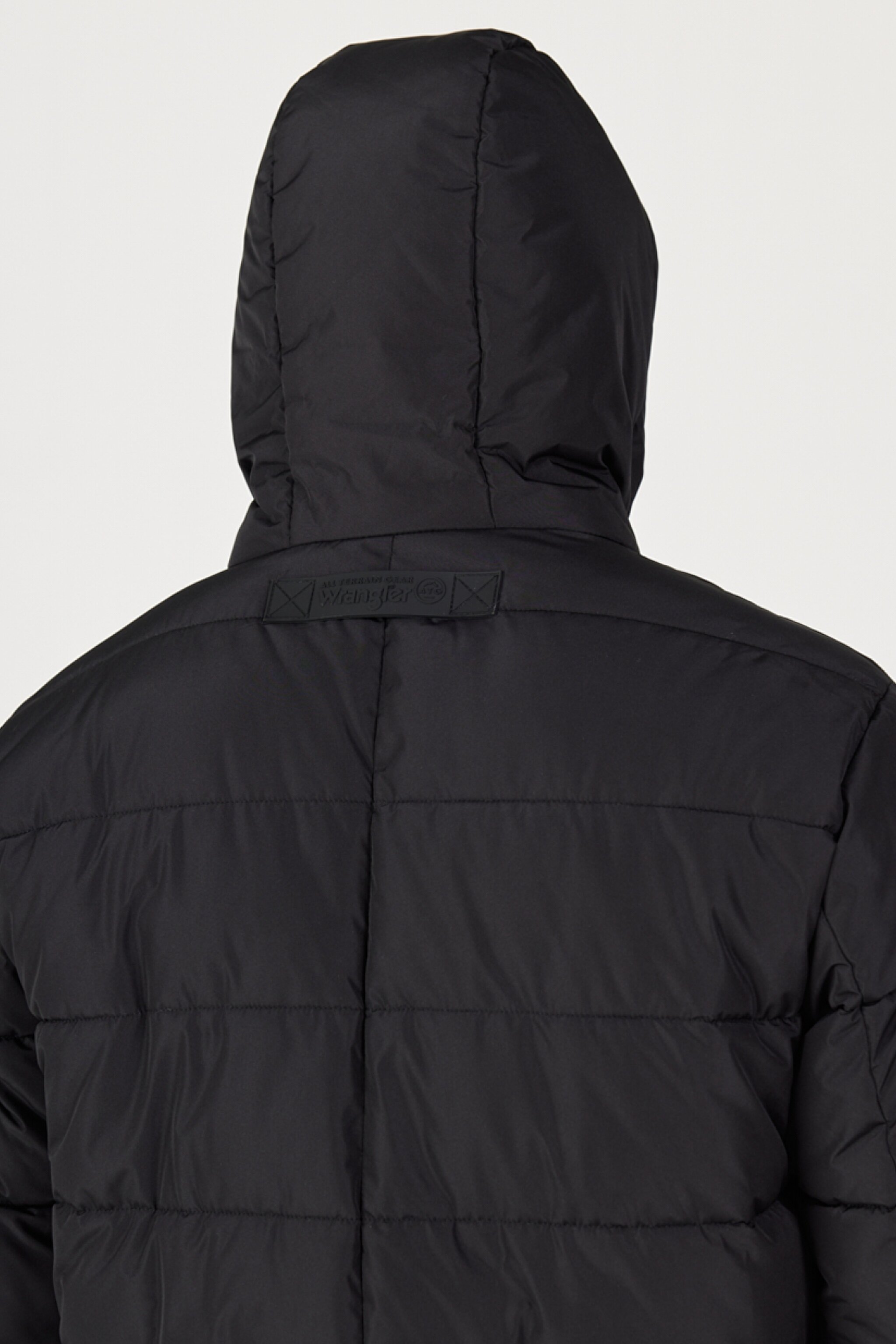 All Terrain Gear Regular Fit Normal Kesim Kapüşonlu Siyah Şişme Mont - Black-W232282001 (görsel 7)