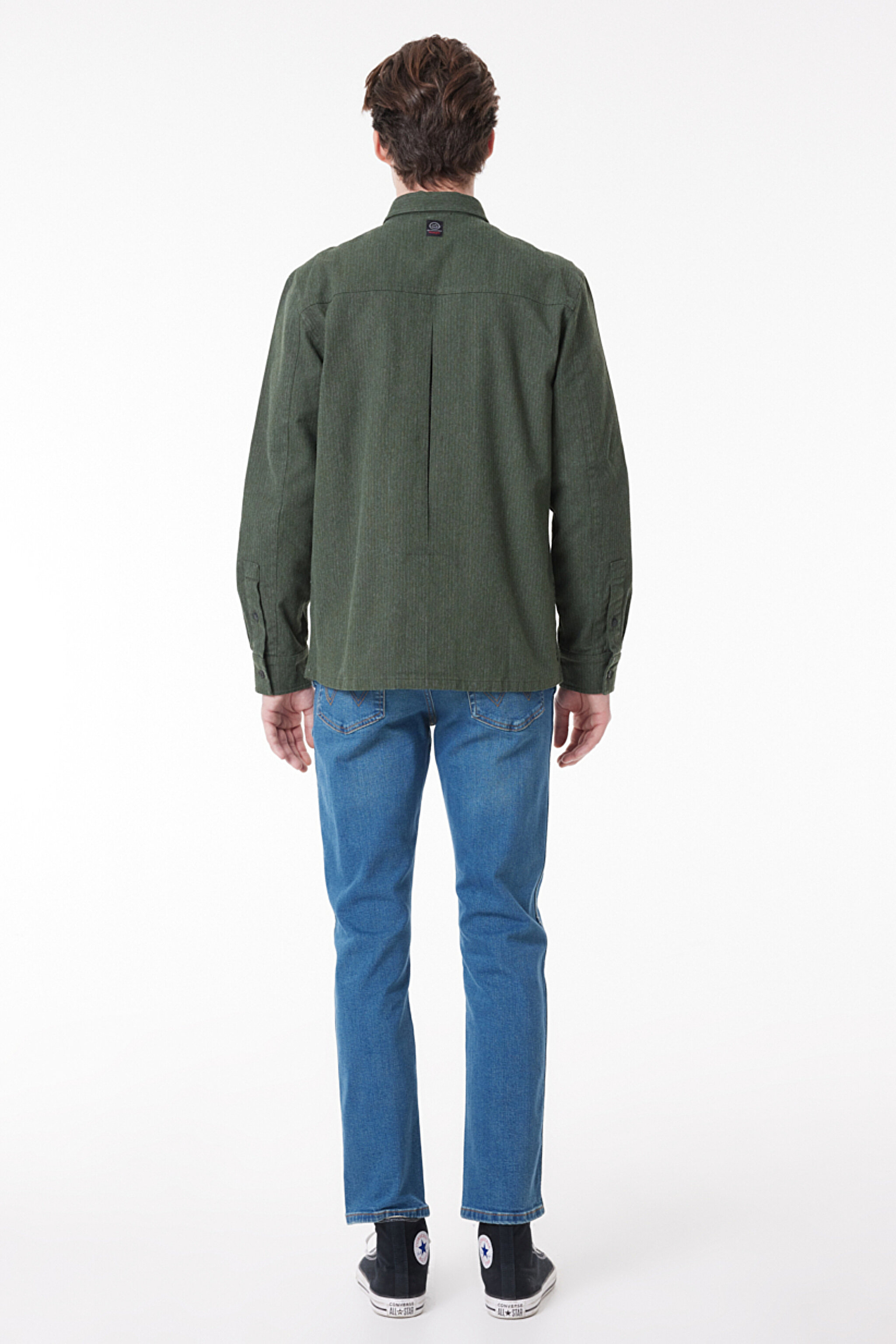 All Terrain Gear Regular Fit Normal Kesim Yeşil Uzun Kollu Gömlek - Green-W232451300 (görsel 4)