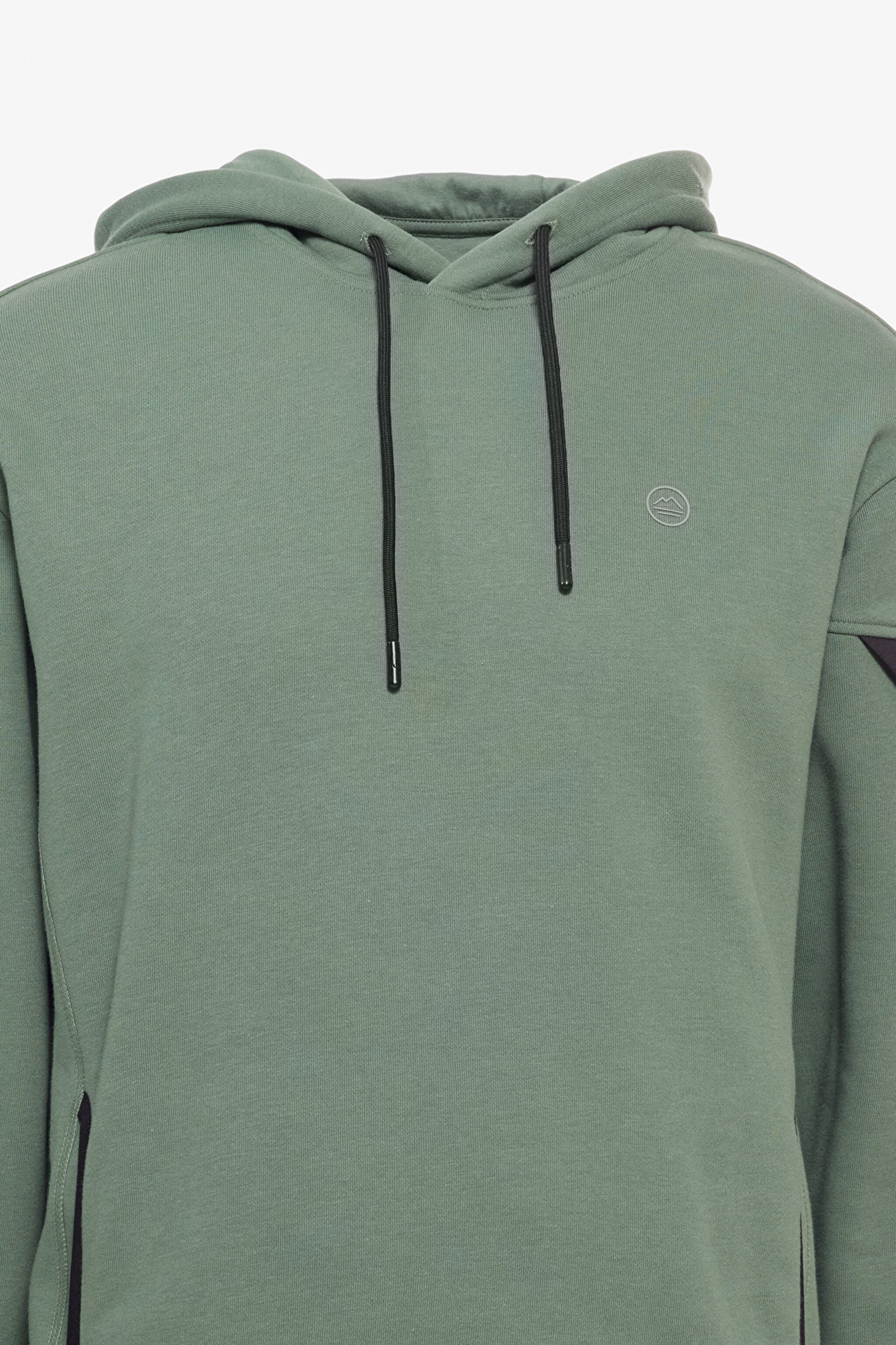 Regular Fit Normal Kesim Kapüşonlu Yeşil Sweatshirt - Green-W241467300 (görsel 8)