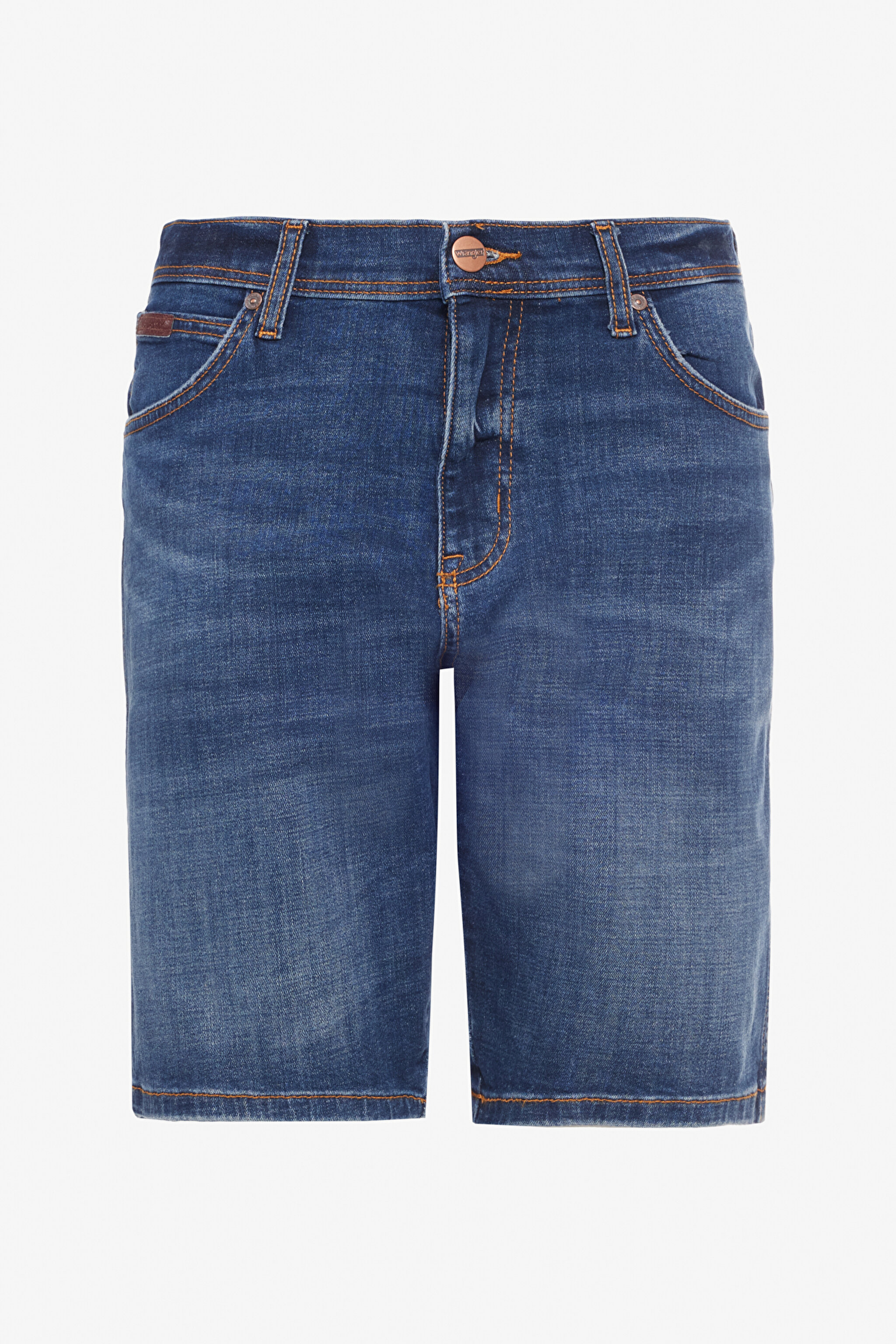 Regular Fit Normal Kesim Normal Bel Lacivert Texas Jean Kot Şort - Stone-W24157958 (görsel 6)