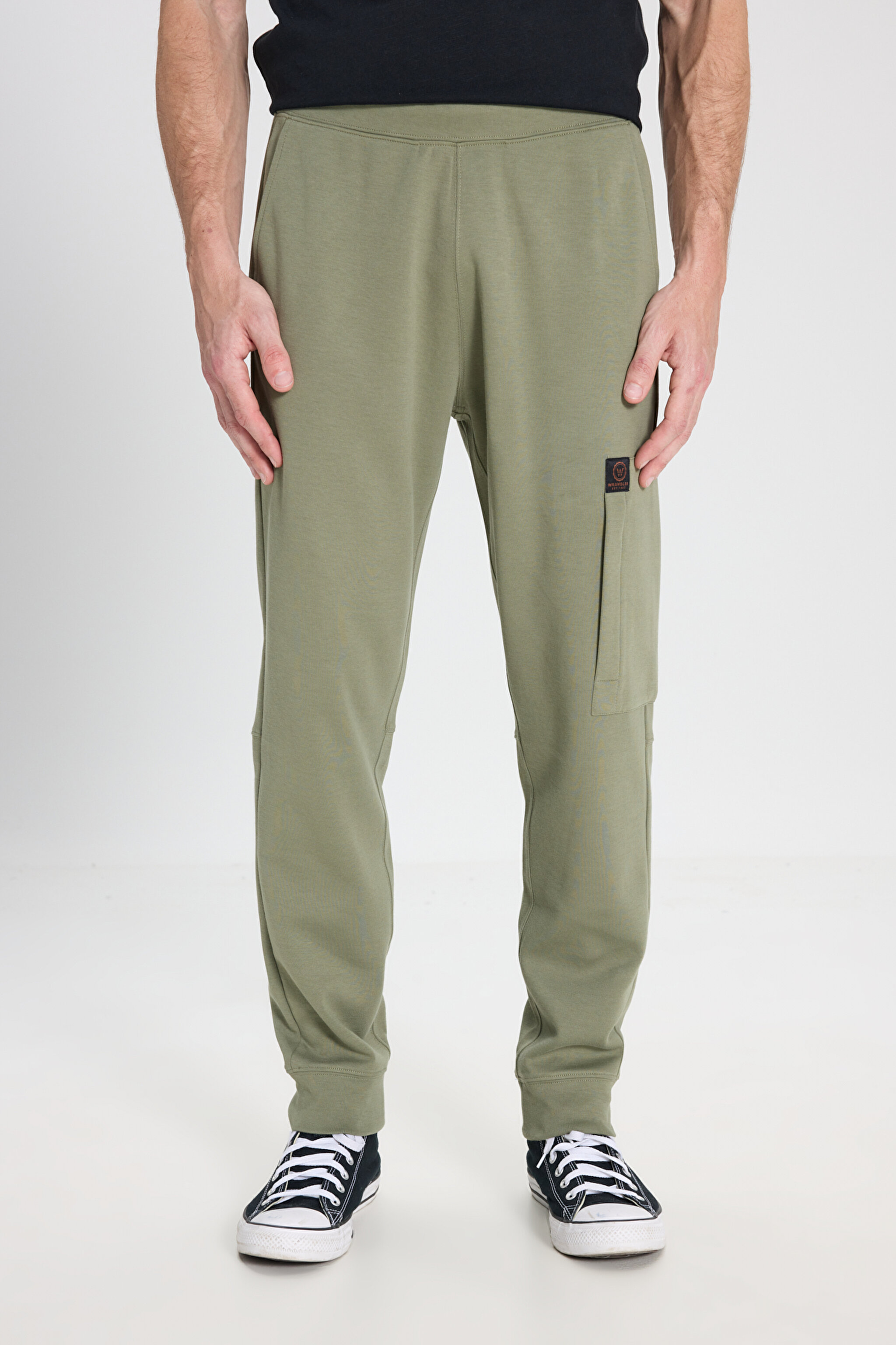 Regular Fit Normal Kesim Haki Sweatpant Eşofman Altı - Ivy Green-W242735XIX (görsel 3)