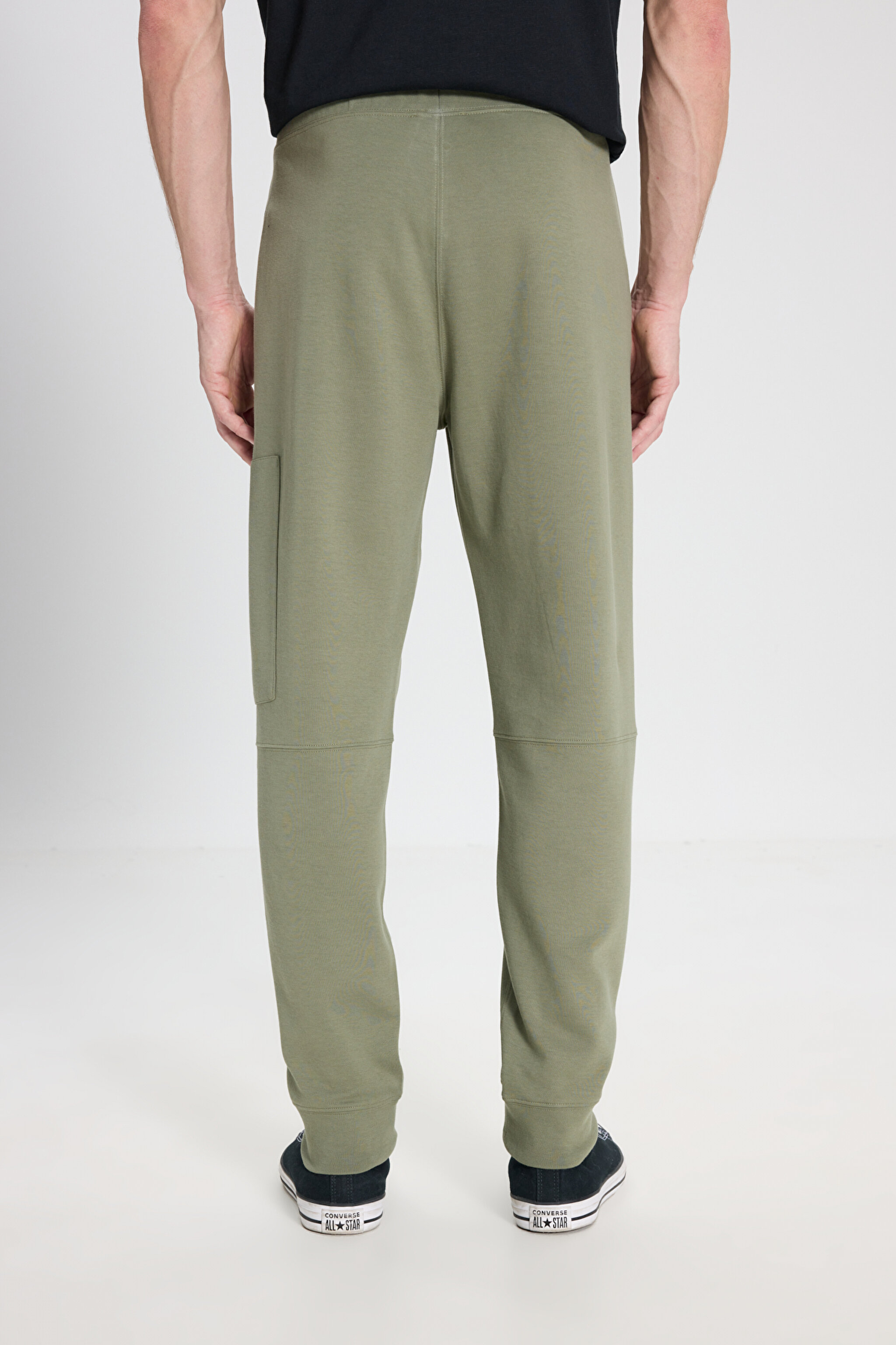 Regular Fit Normal Kesim Haki Sweatpant Eşofman Altı - Ivy Green-W242735XIX (görsel 5)