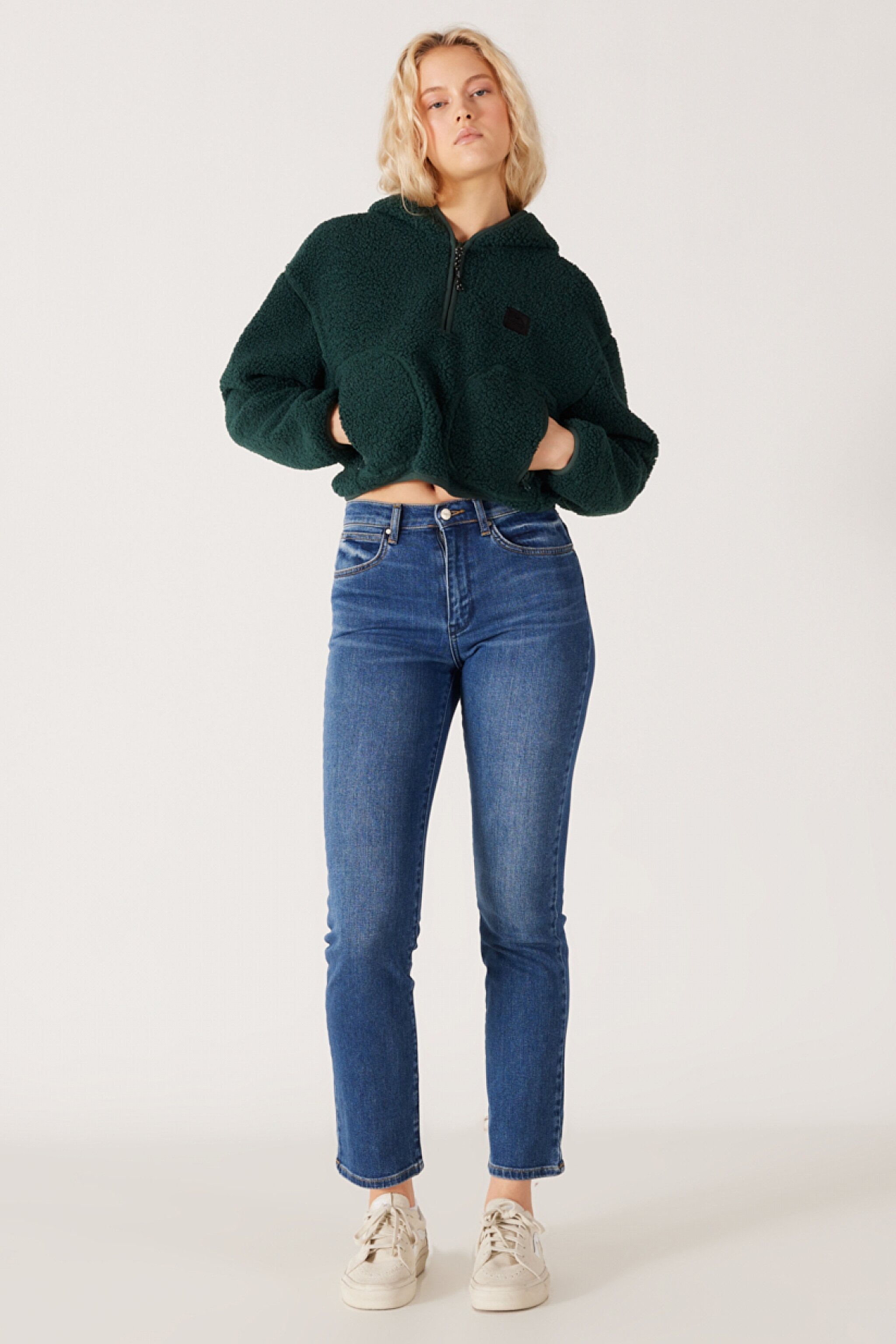 Slim Fit Dar Kesim Normal Bel Mavi Esnek Jean Kot Pantolon - Juniper-W26L4737A (görsel 3)
