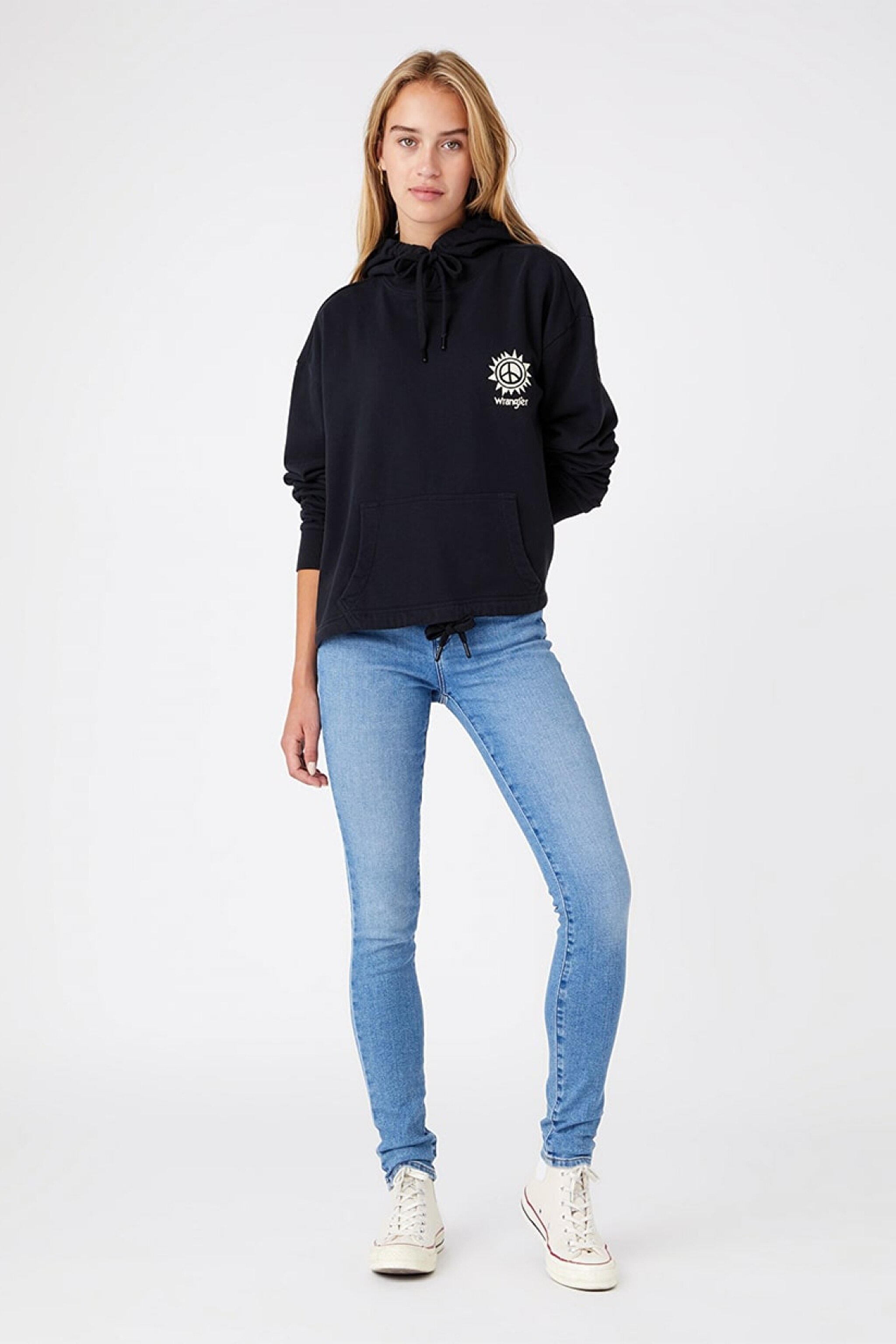 High Rise Skinny Fit Denim Esnek Yüksek Bel Jean Kot Pantolon - River-W27H4741G (görsel 3)