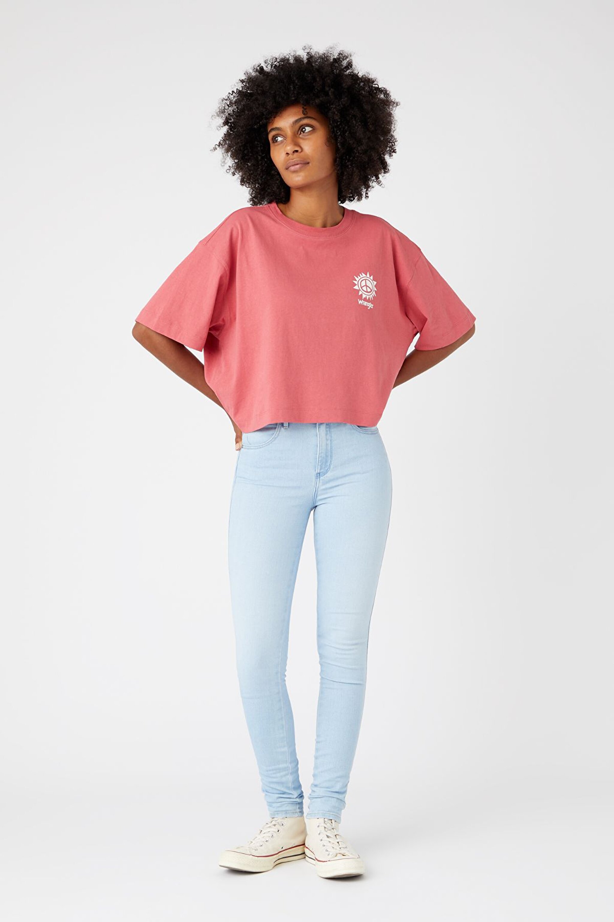 High Rise Skinny Fit Denim Esnek Yüksek Bel Jean Kot Pantolon - Soft Blue-W27HZI44B (görsel 2)