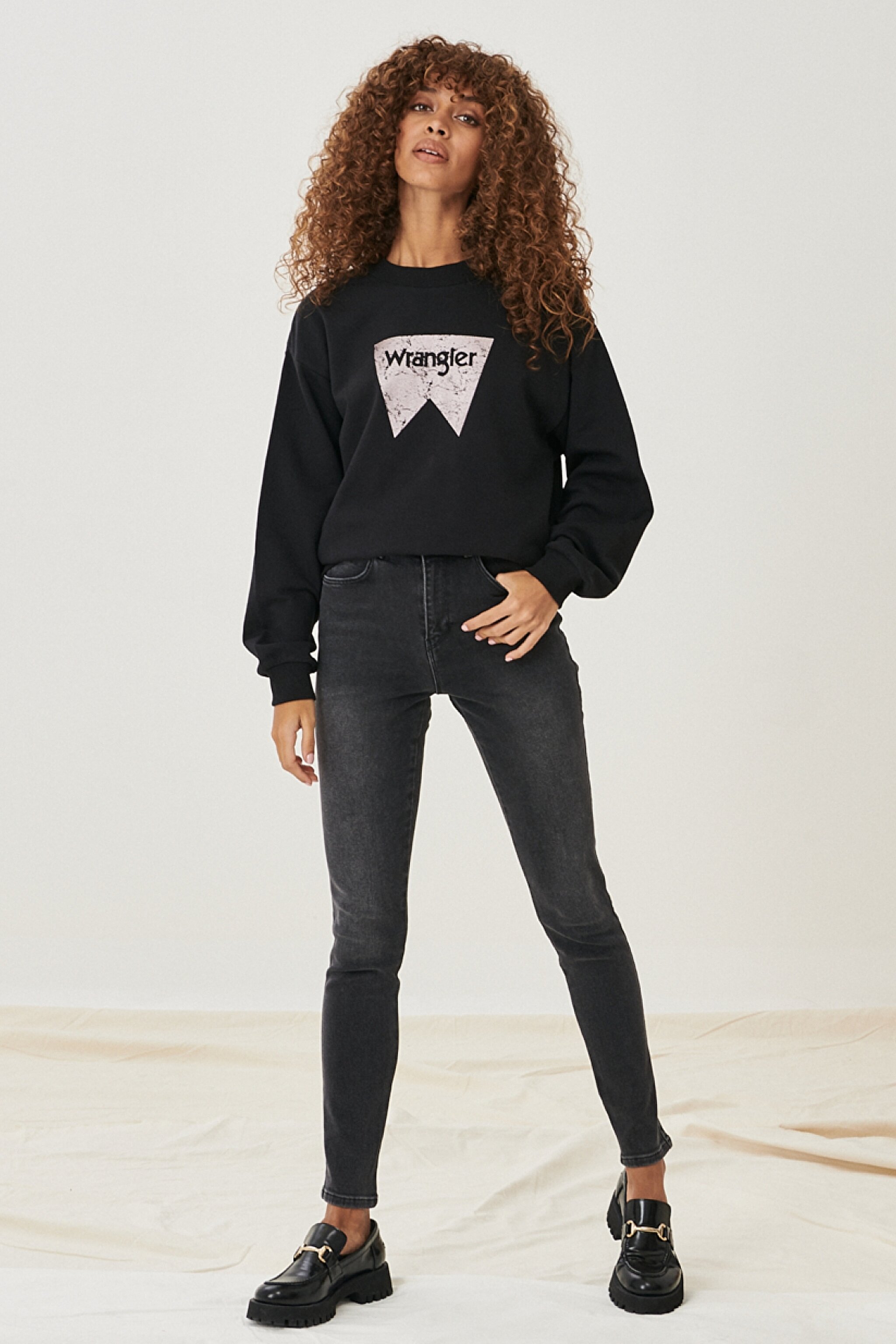 High Rise Skinny Fit Denim Esnek Yüksek Bel Jean Kot Pantolon - Anthracite-W27HZJ29K (görsel 2)